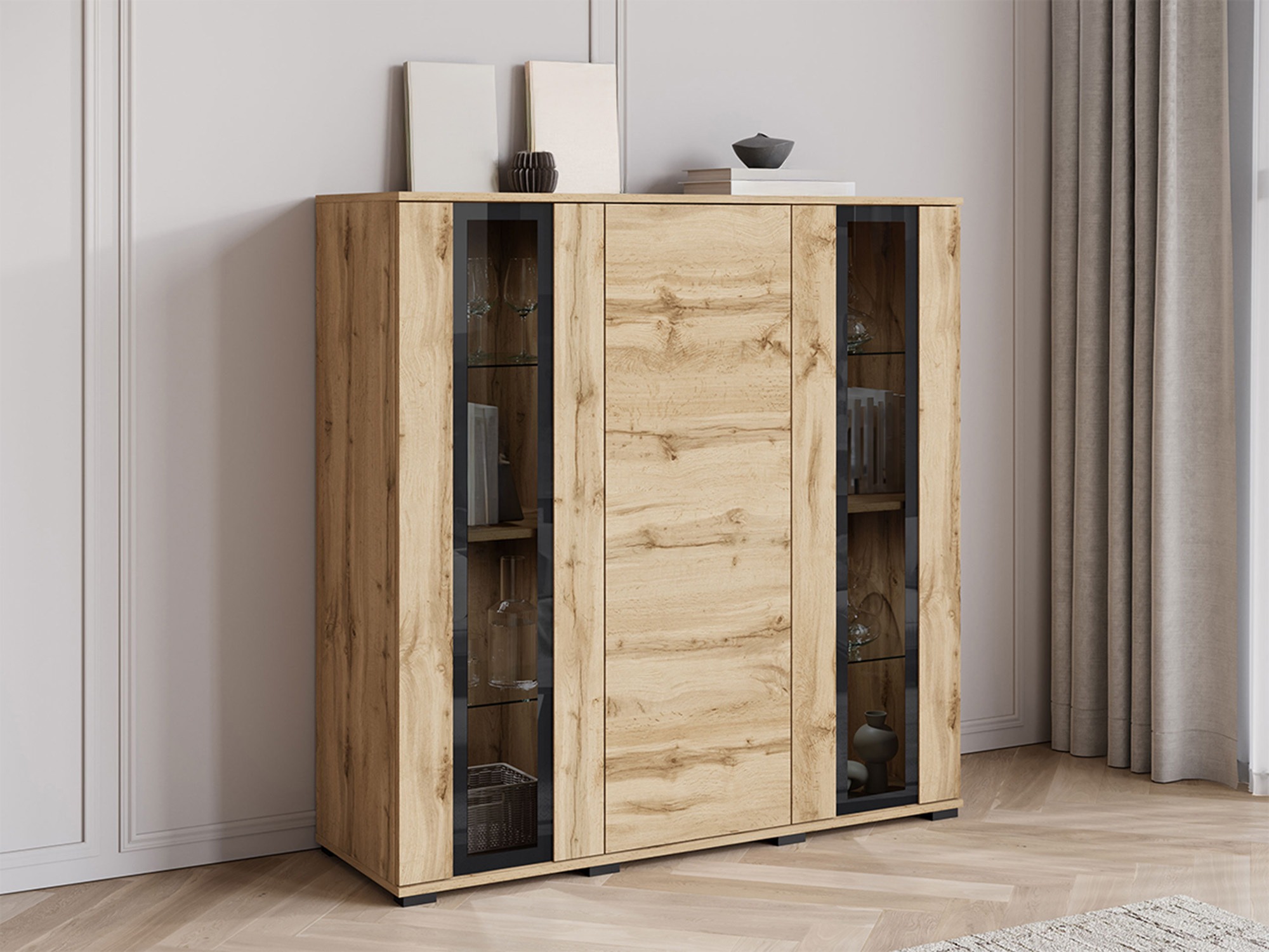 Sideboard Torcame 100 (Wotan Eiche)