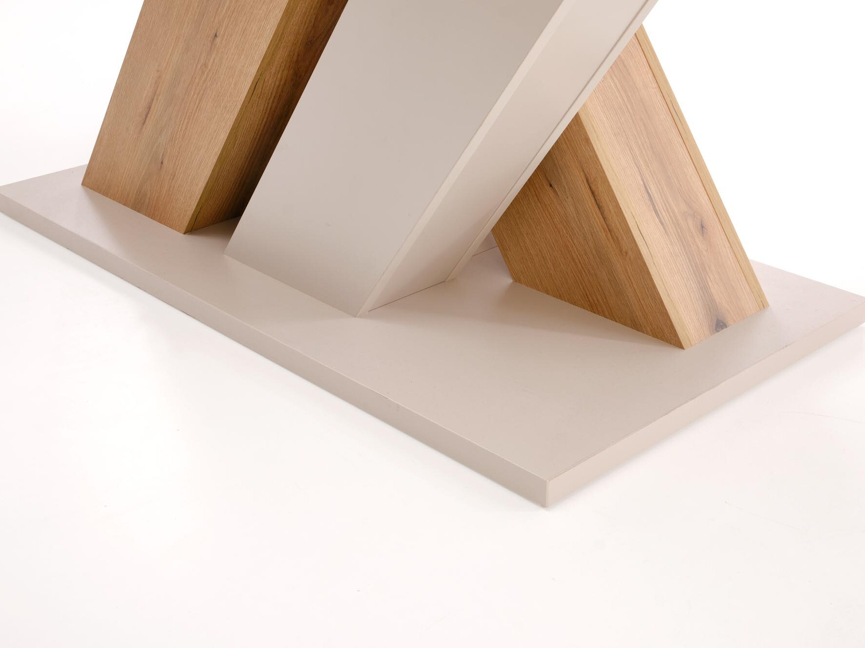 Tisch Houston 2091 (Eichenholzoptik + Kaschmir)