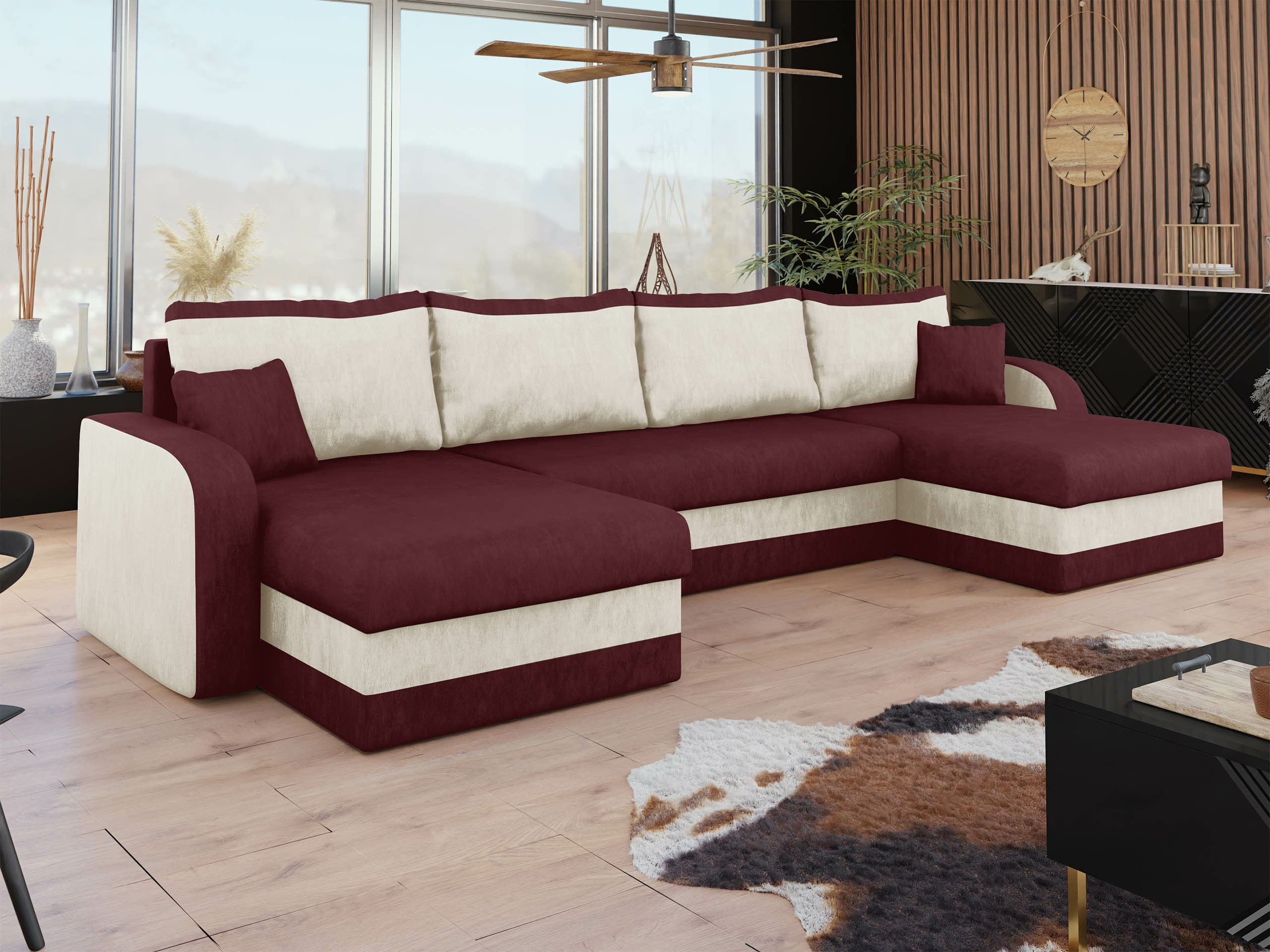 Ecksofa Comfivo 500 (Mikrofaza 25 + Mikrofaza 31)