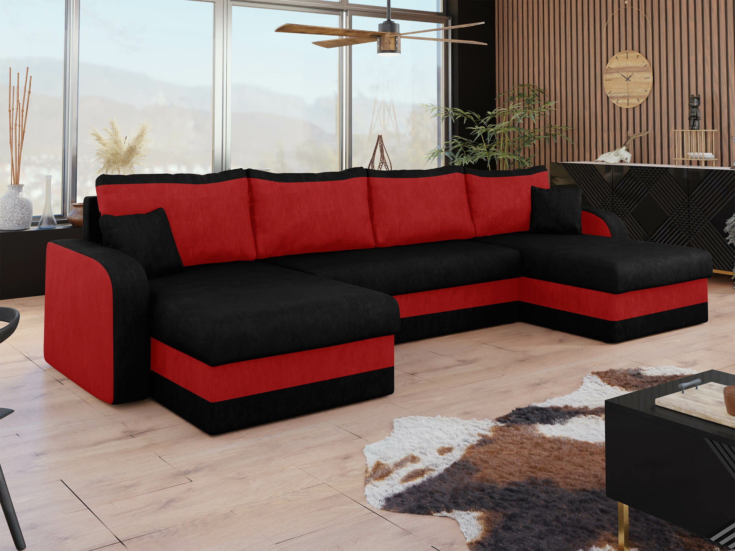 Ecksofa Comfivo Melissa IV (Mikrofaza 15 + Mikrofaza 22)