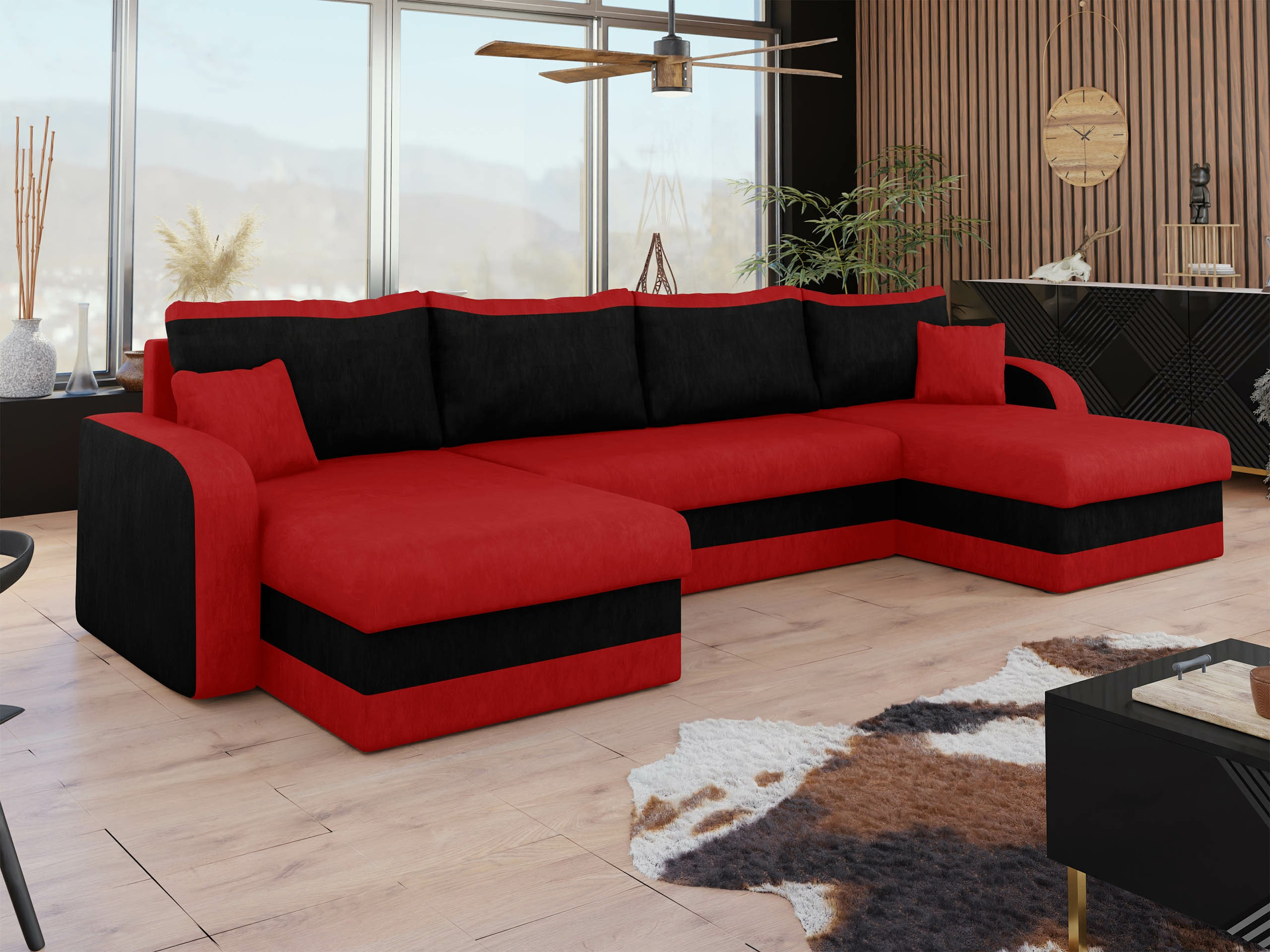 Ecksofa Comfivo Melissa IV (Mikrofaza 22 + Mikrofaza 15)