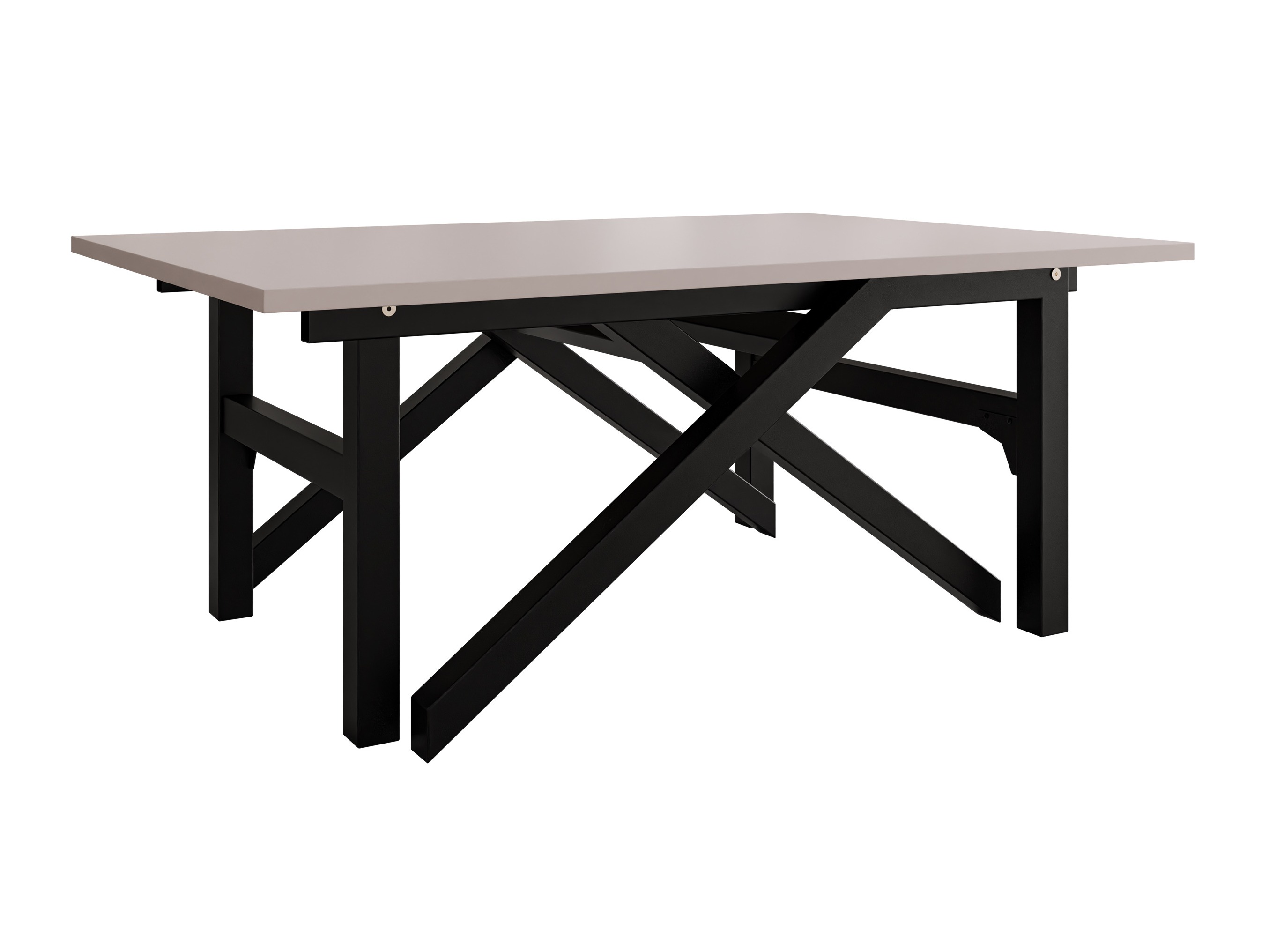 Couchtisch-Transformer Oswego 151 (Kaschmir + Schwarz)