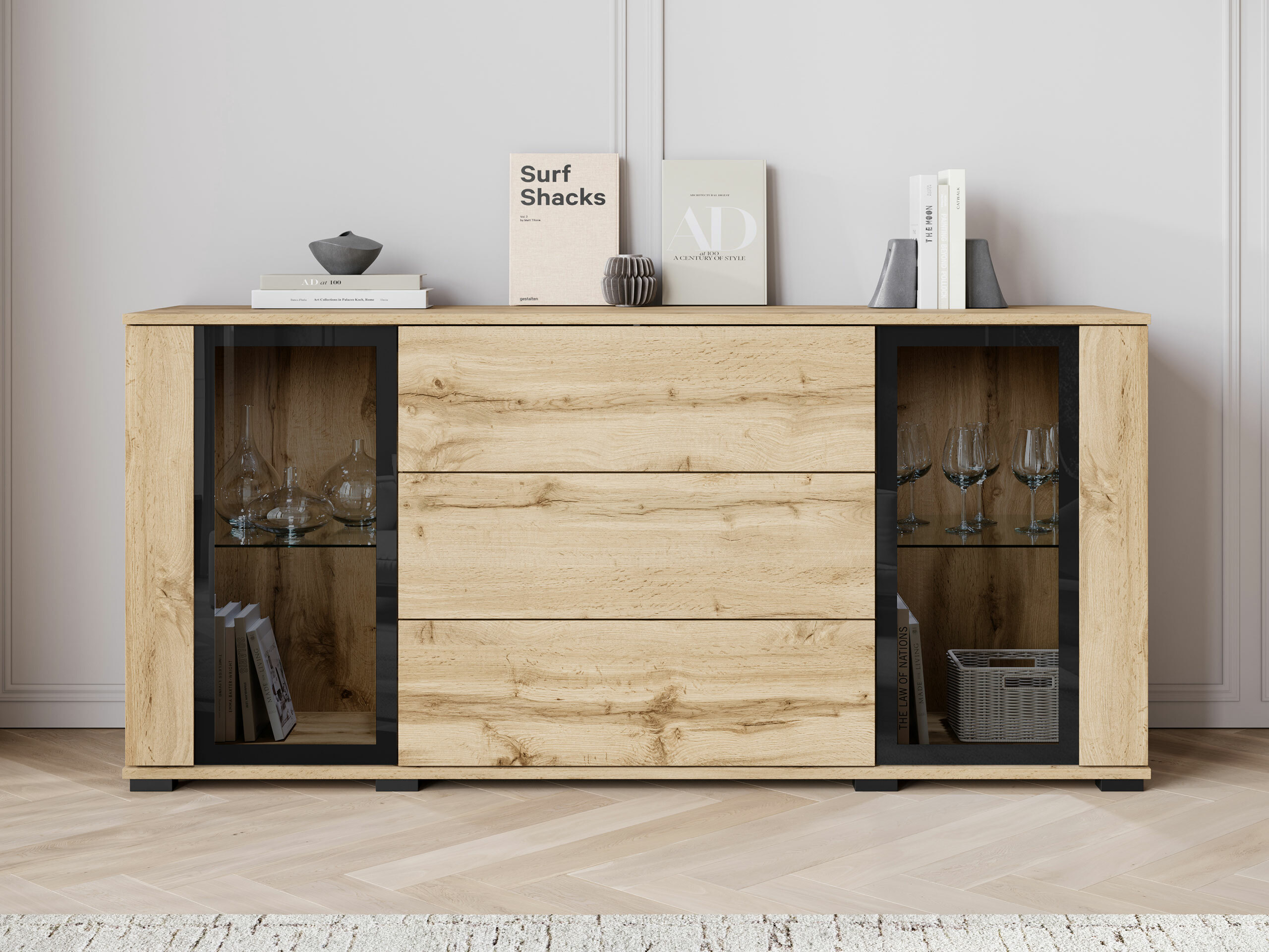 Kommoden Torcame 101 (Wotan Eiche)