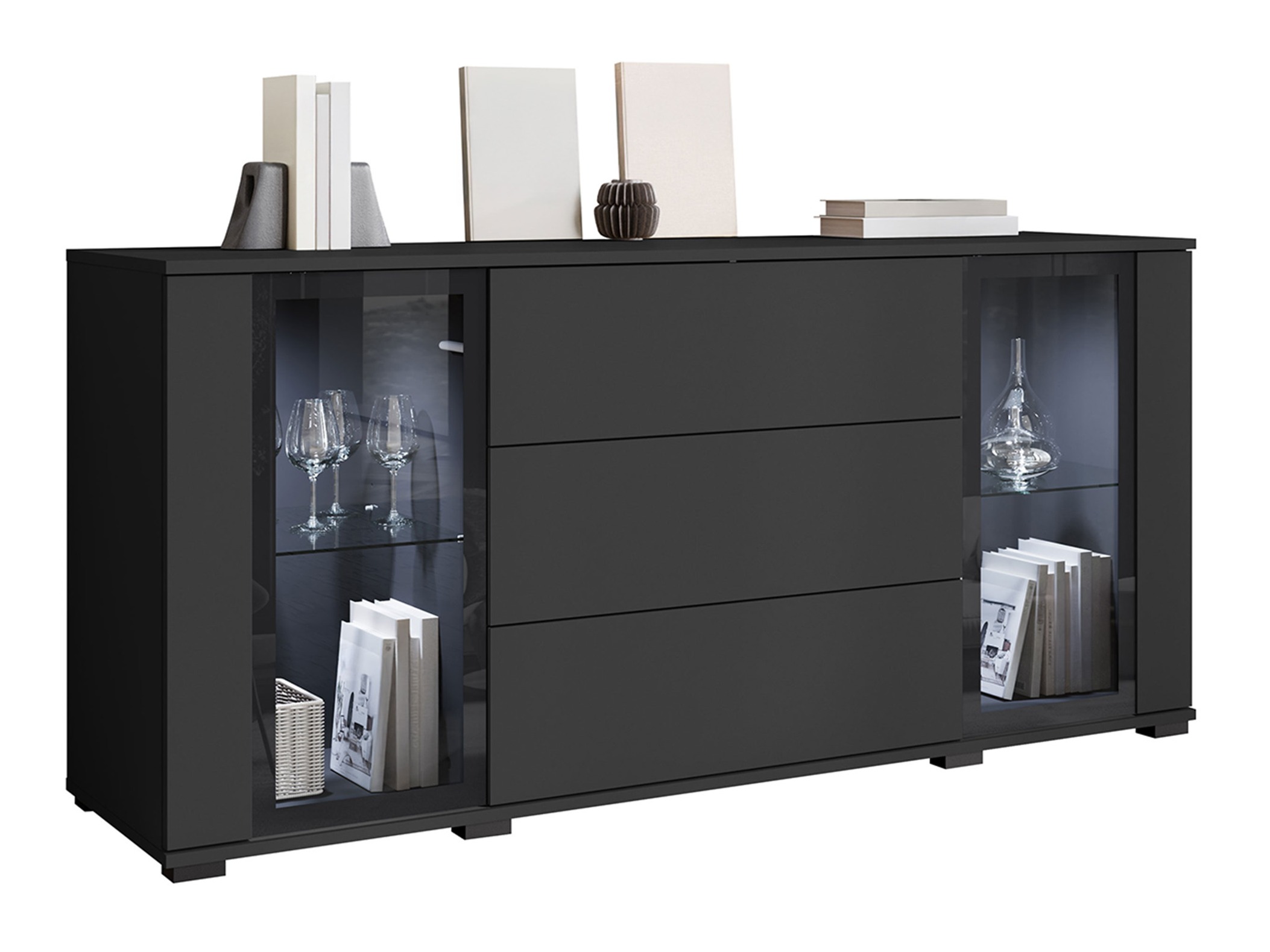 Kommoden Torcame 101 (Schwarz)