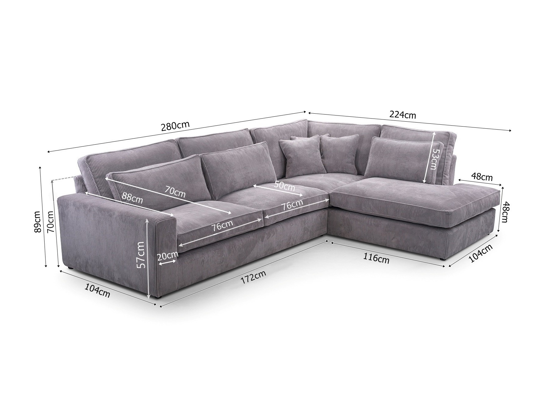 Ecksofa Somava 101 (Lincoln 17)