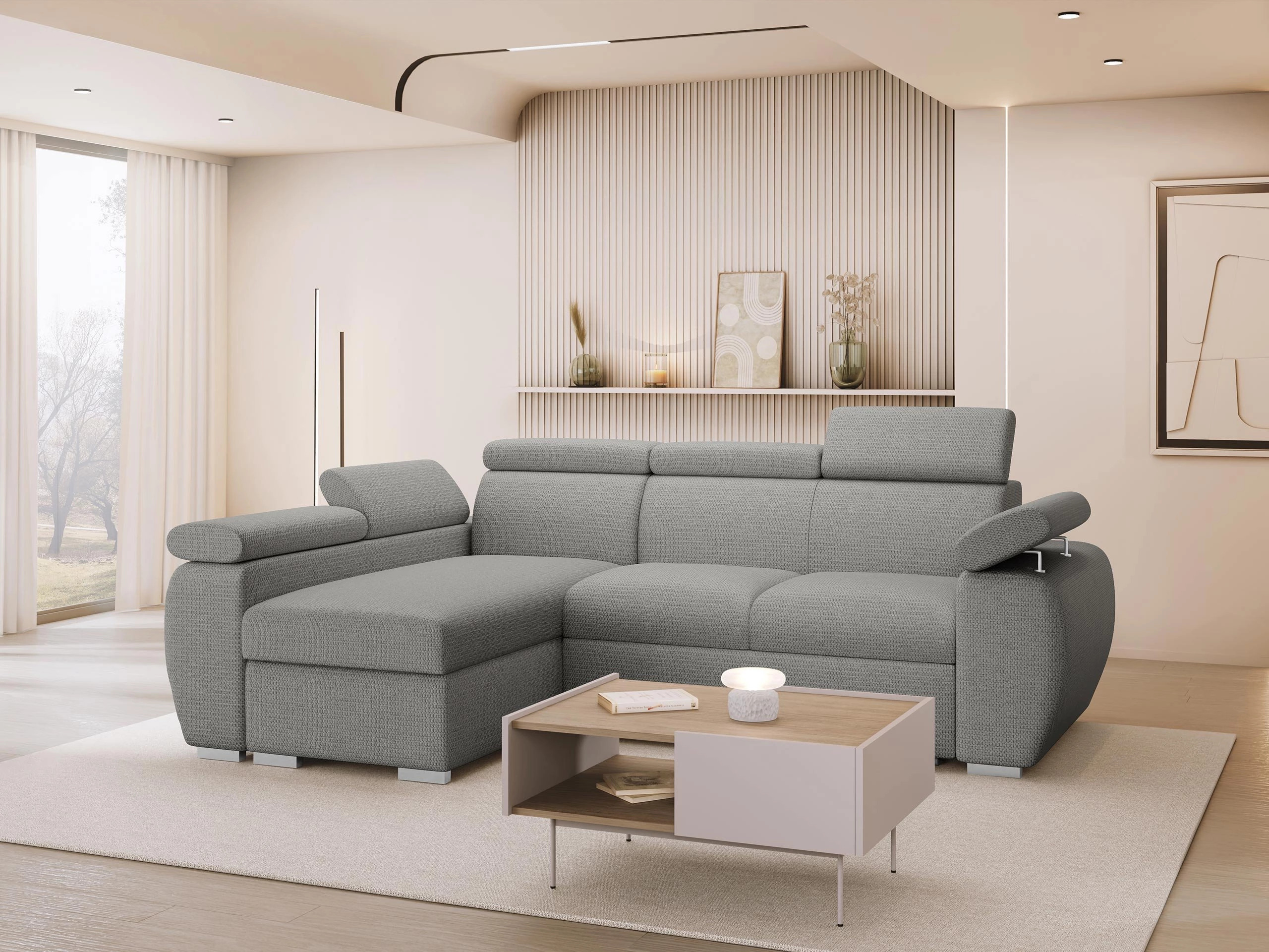 Ecksofa Columbus 132 (Aragon 90)