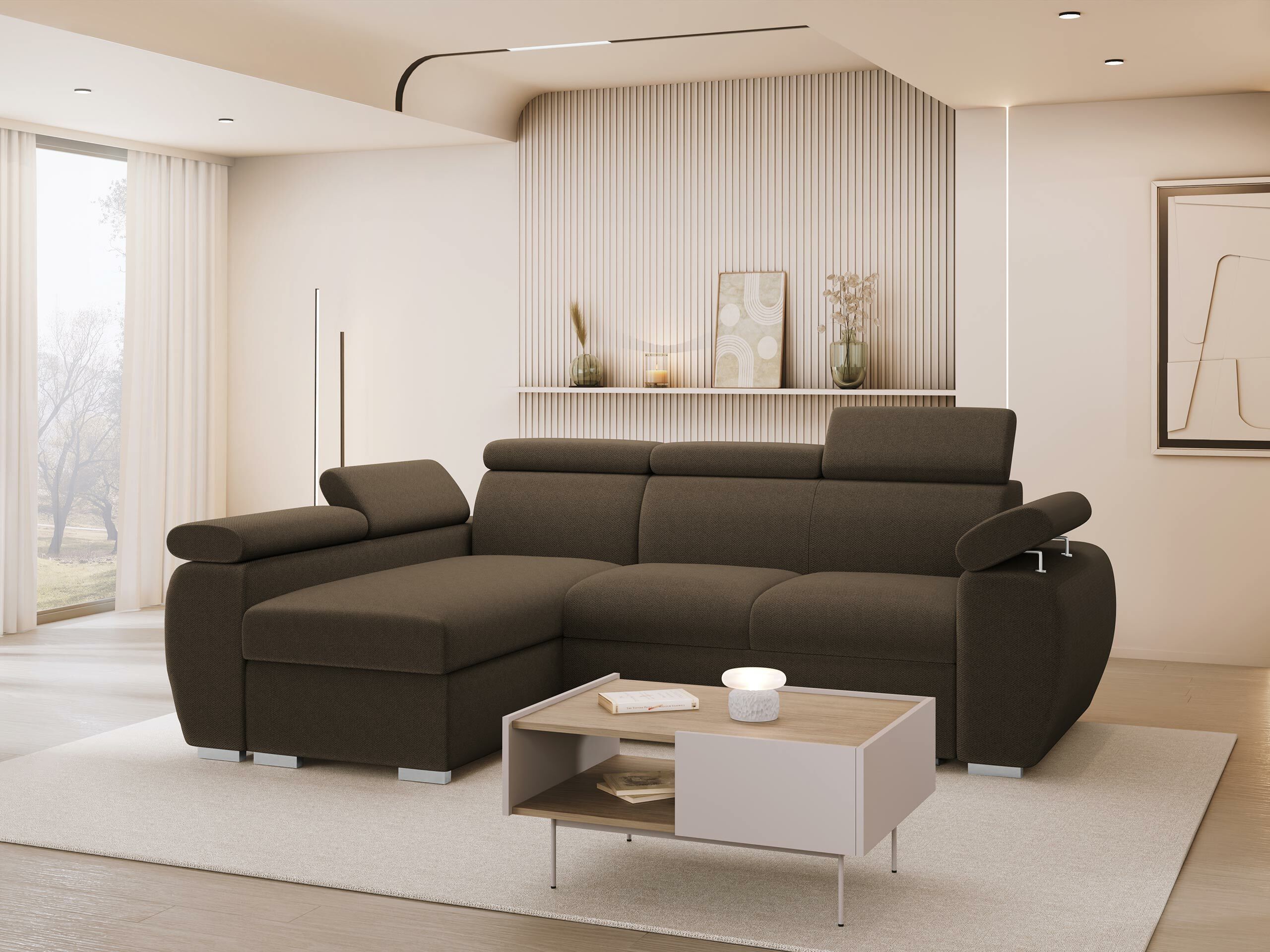 Ecksofa Columbus 132 (Paros 4)