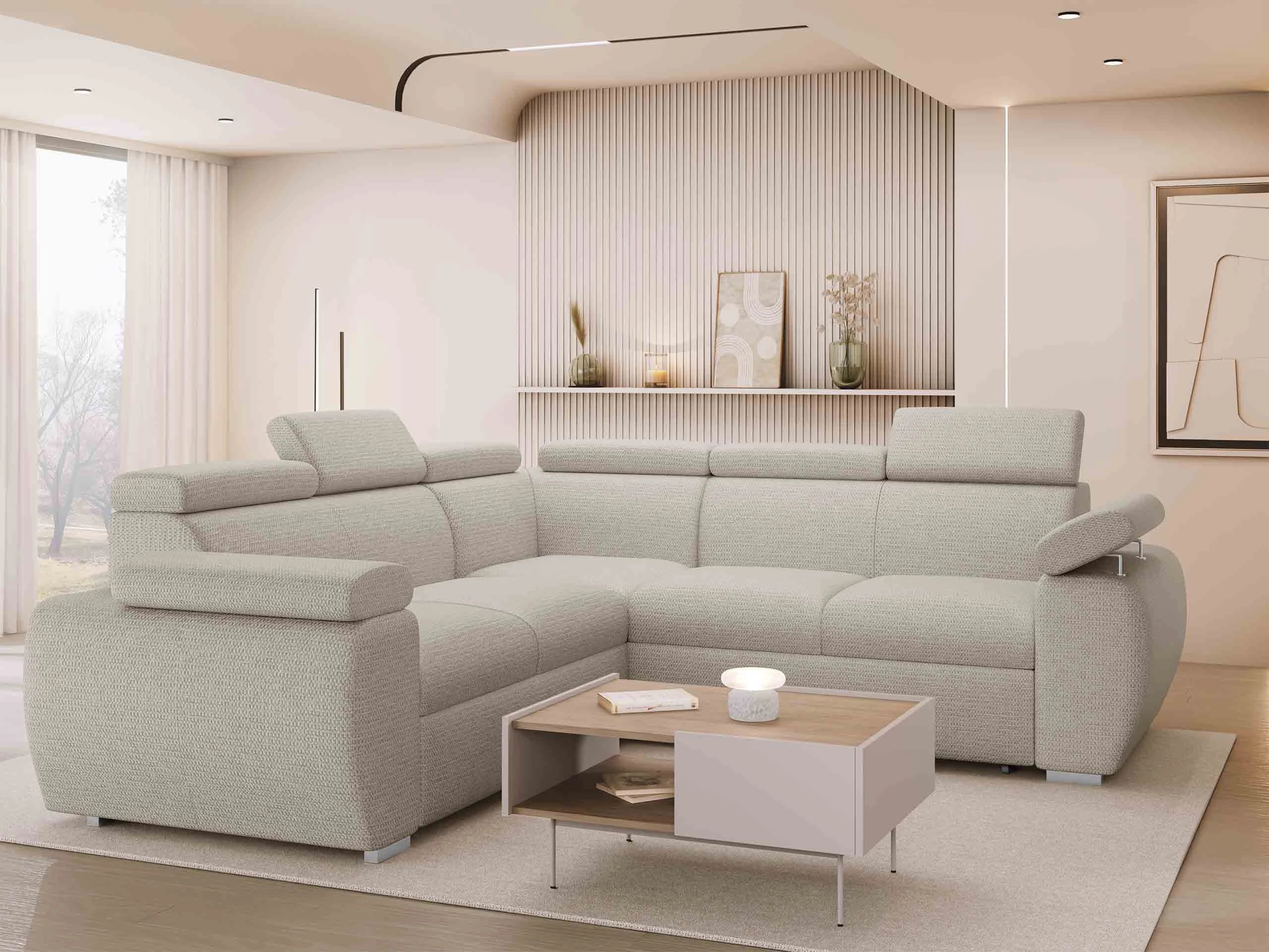 Ecksofa Columbus 215 (Aragon 03)