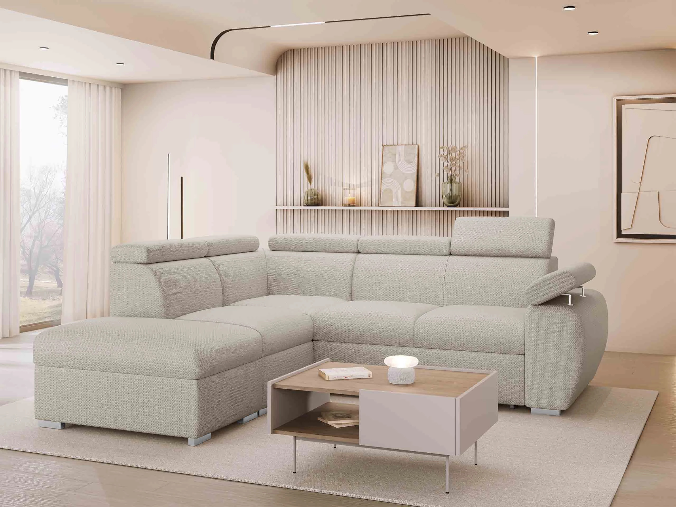 Ecksofa Columbus 228 (Aragon 03)