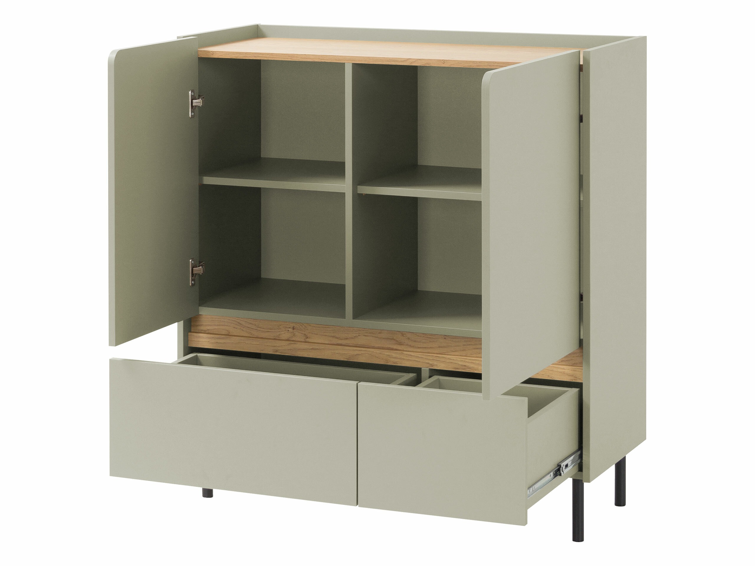Kommode Fiosono 107 (Eukalyptus + Eiche)