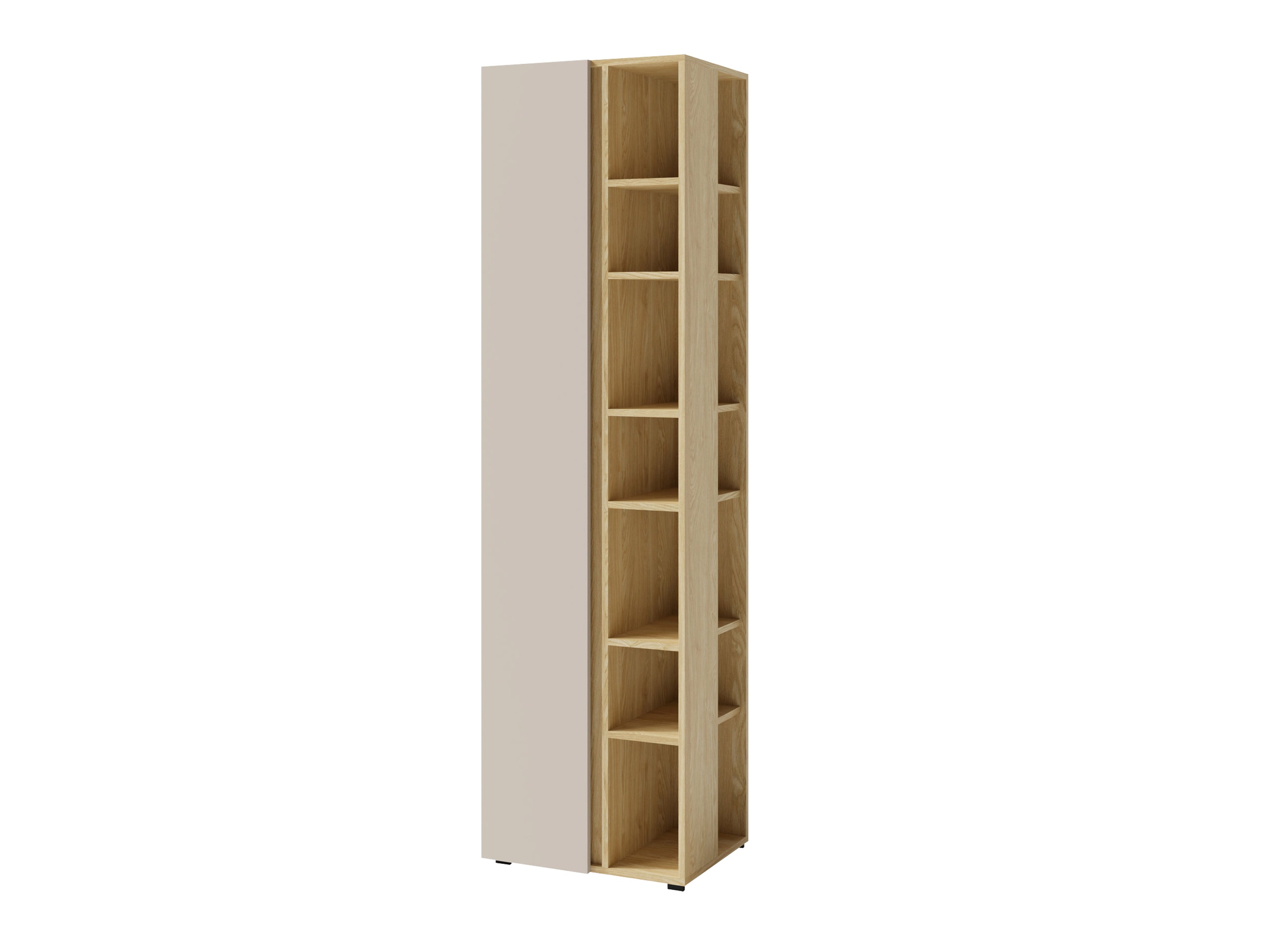 Regal Fiosono 103 (Beige + Eiche hell)