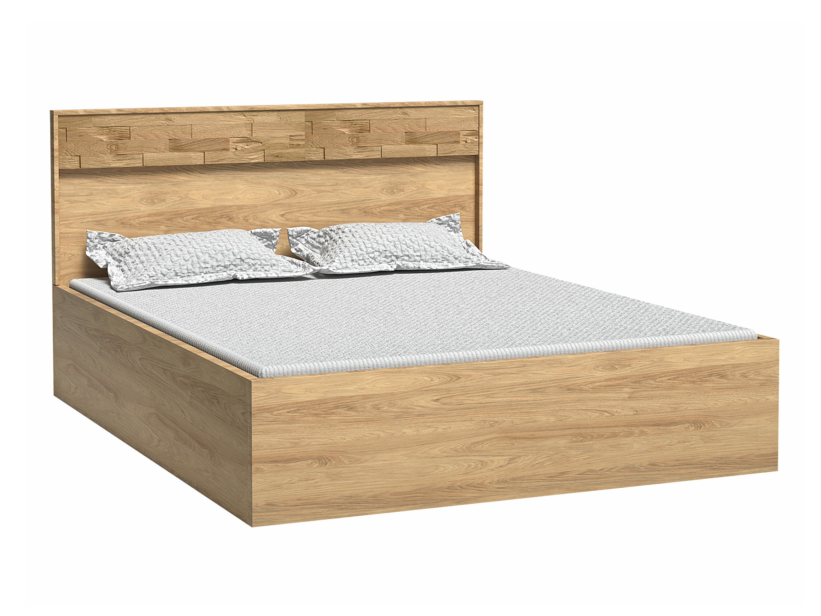 Bett Etrmoni 113 (Helles Holz + Eiche)