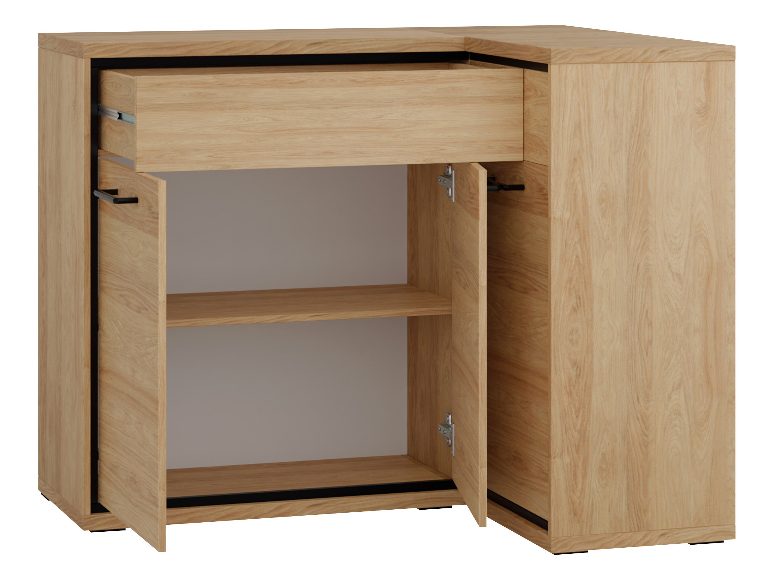 Eckige Kommode Etrmoni 106 (Helles Holz)