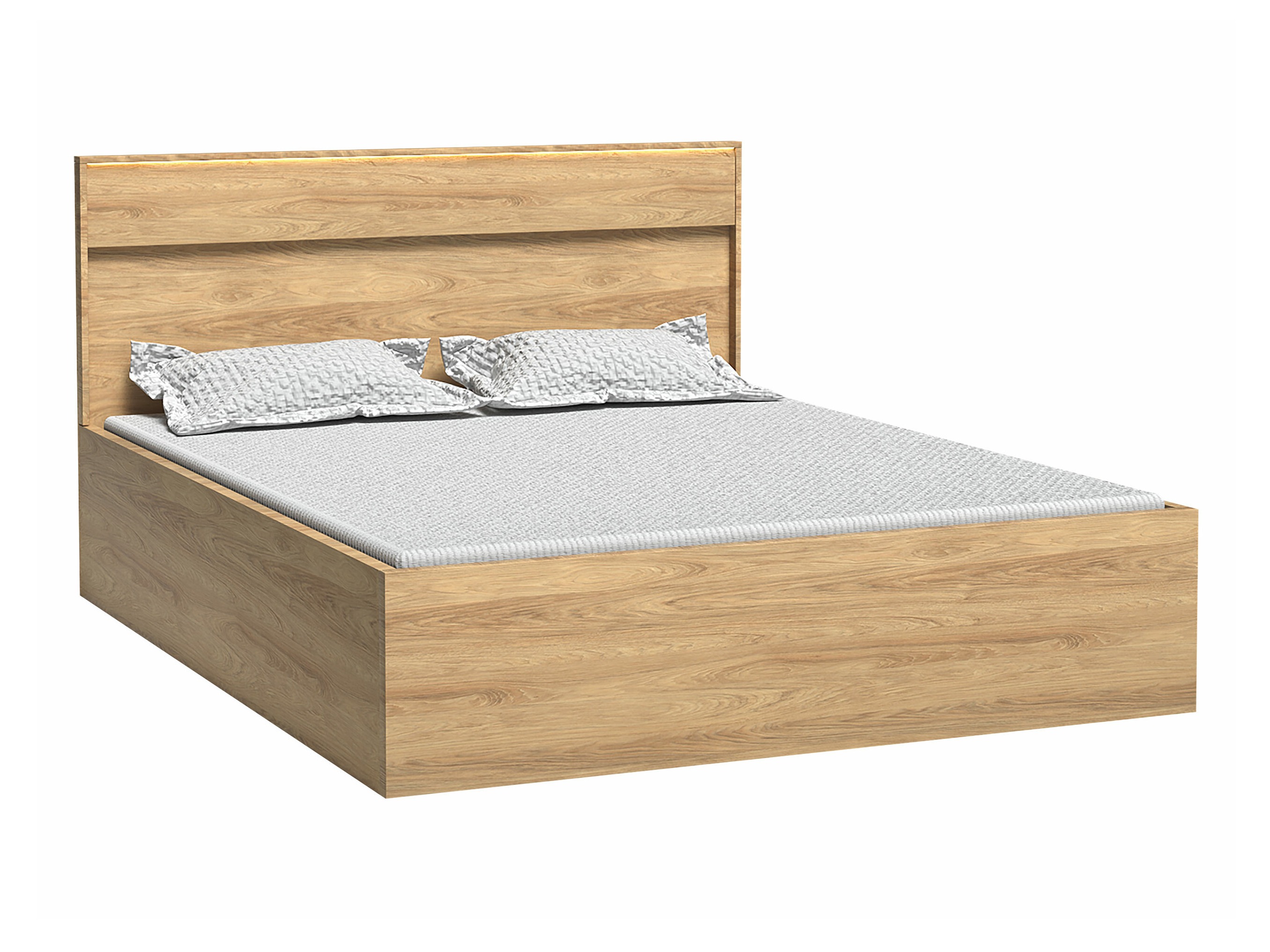 Schlafzimmer-Set Etrmoni 122 (Helles Holz)