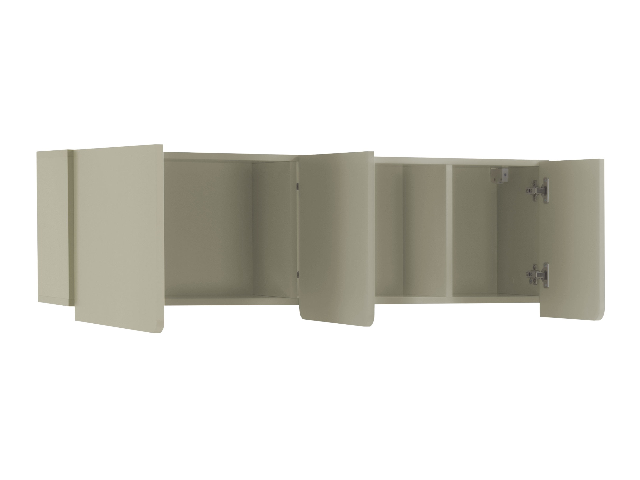 Möbel-Set Fiosono 114 (Staubiges Grün + Eichenholzoptik)