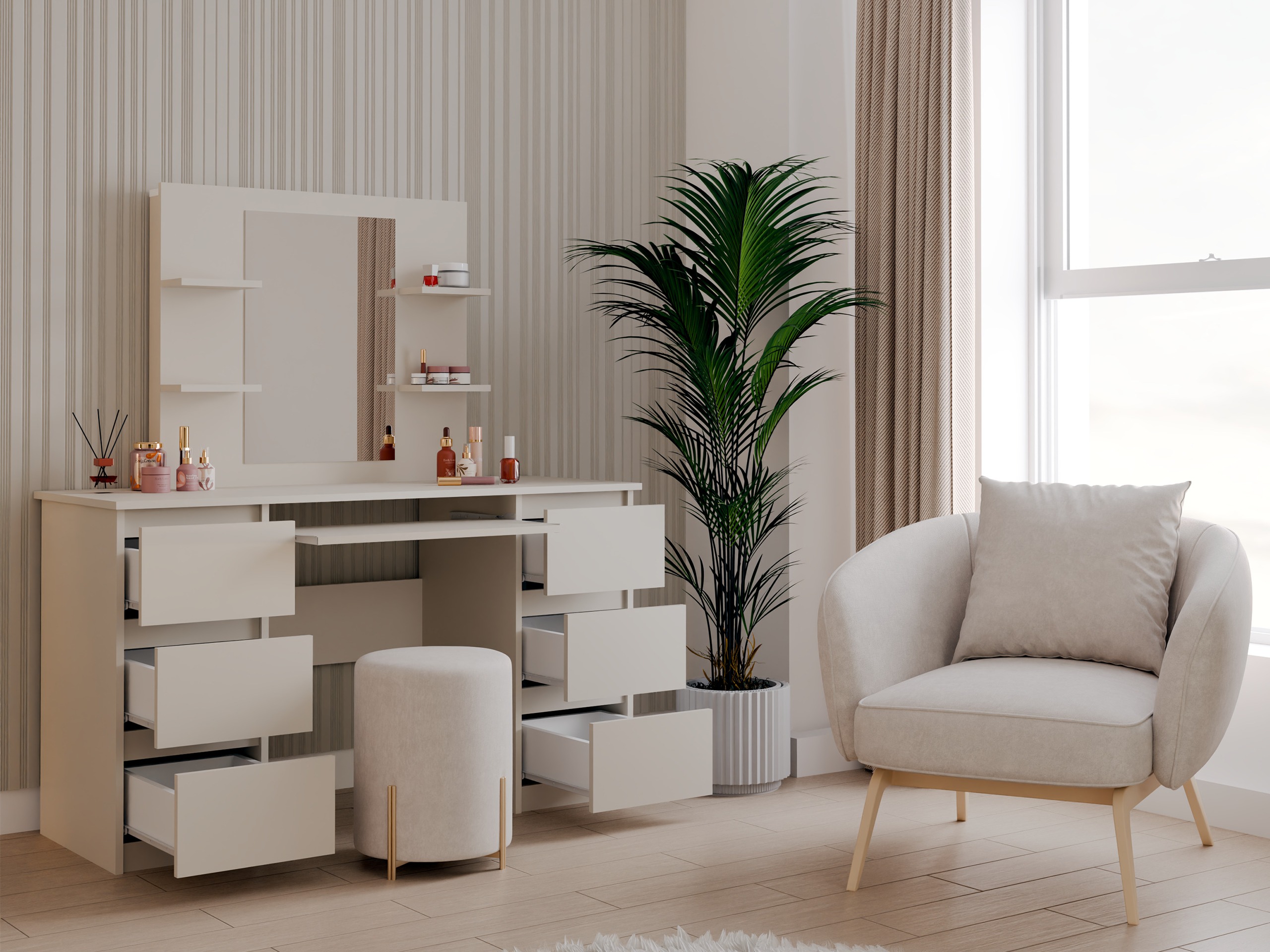 Schminktisch Mandeville 359 (Kaschmir)