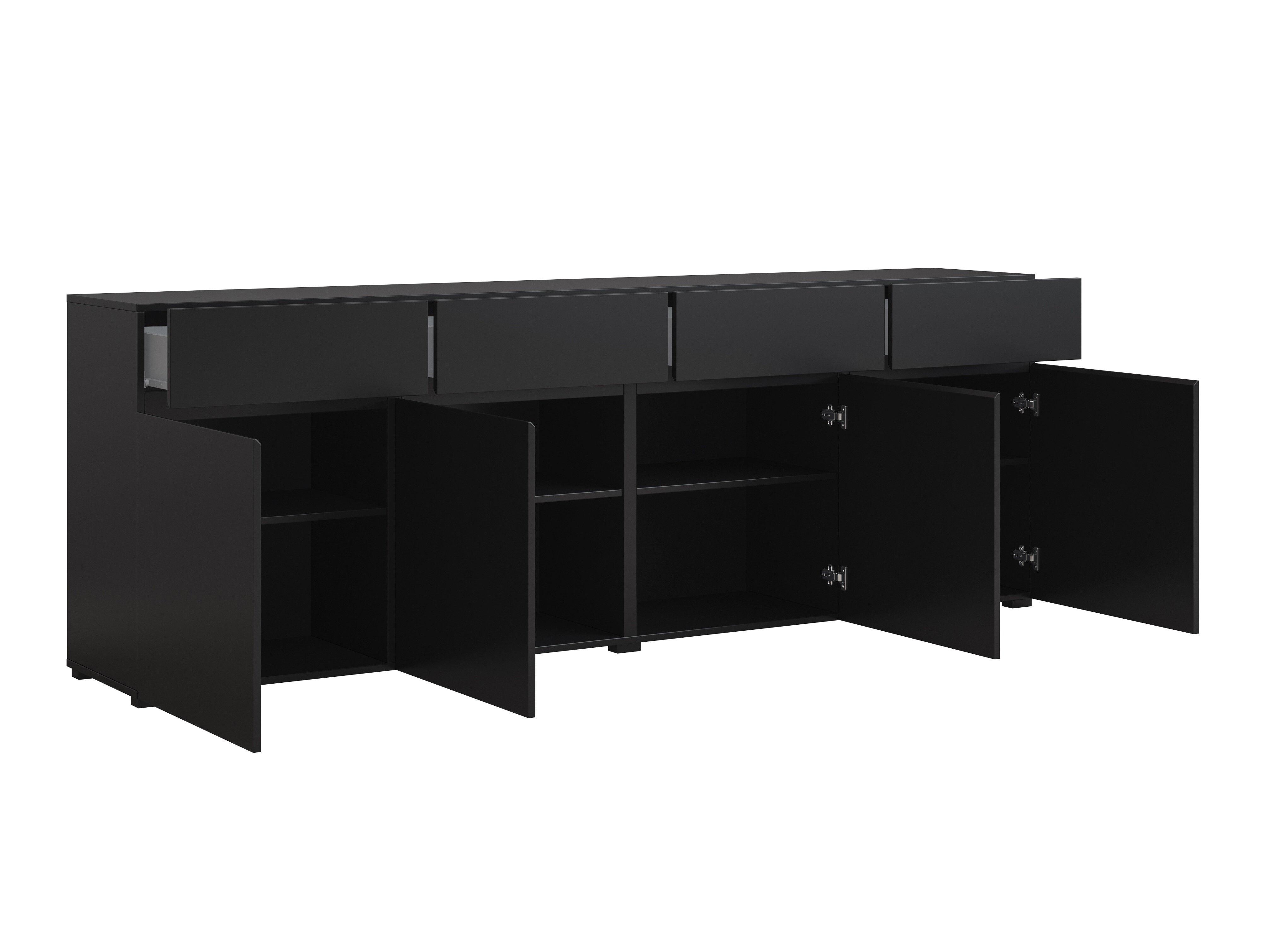 Kommode Alfere 100 (Schwarz)