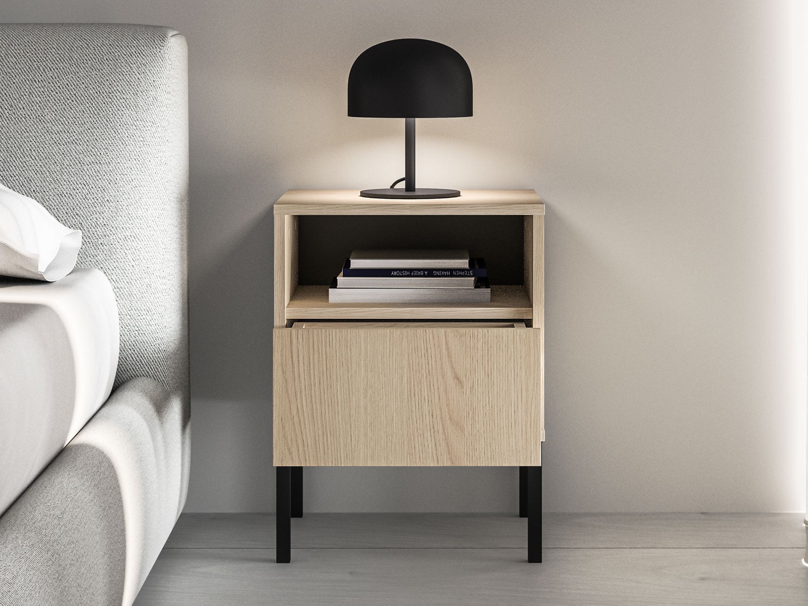 Nachttisch Virsalo 104 (Eichenholzoptik)