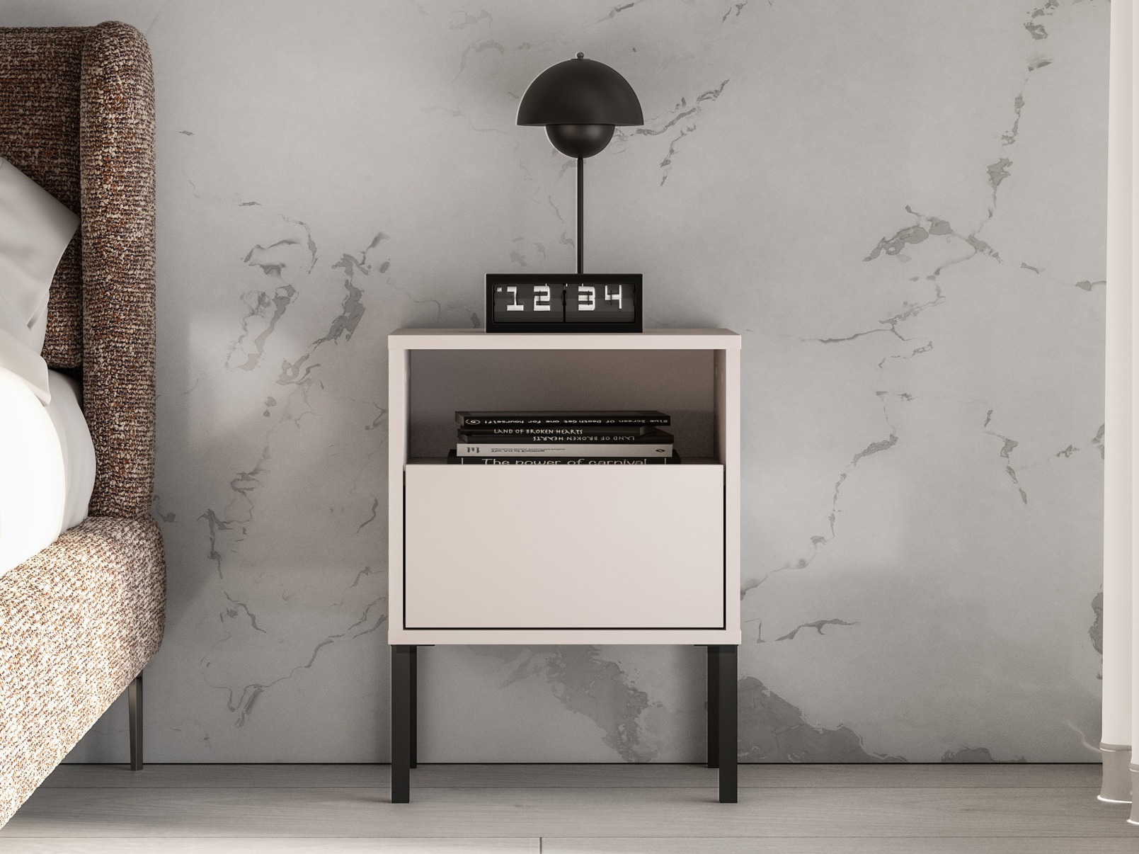 Nachttisch Virsalo 104 (Kaschmir)