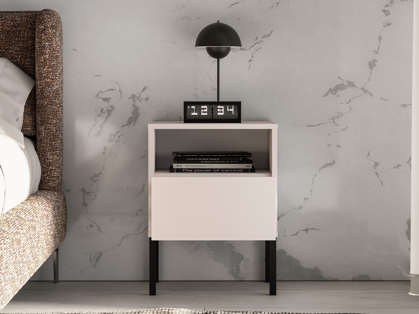 Nachttisch Virsalo 104 (Kaschmir)