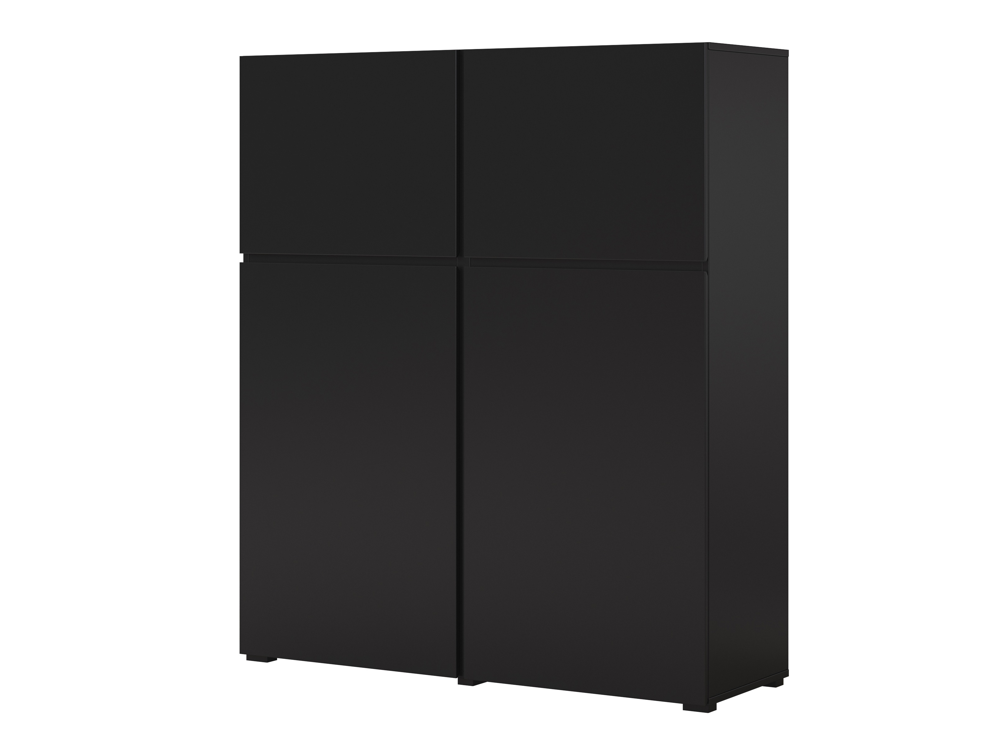 Sideboard Alfere 105 (Schwarz)