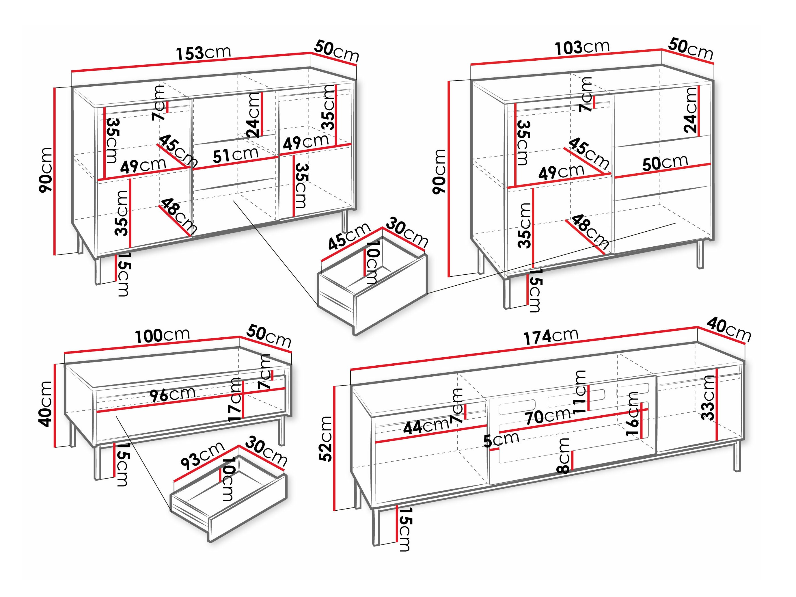 Wohnzimmer-Sets Comfivo Delruva III (Weiss)