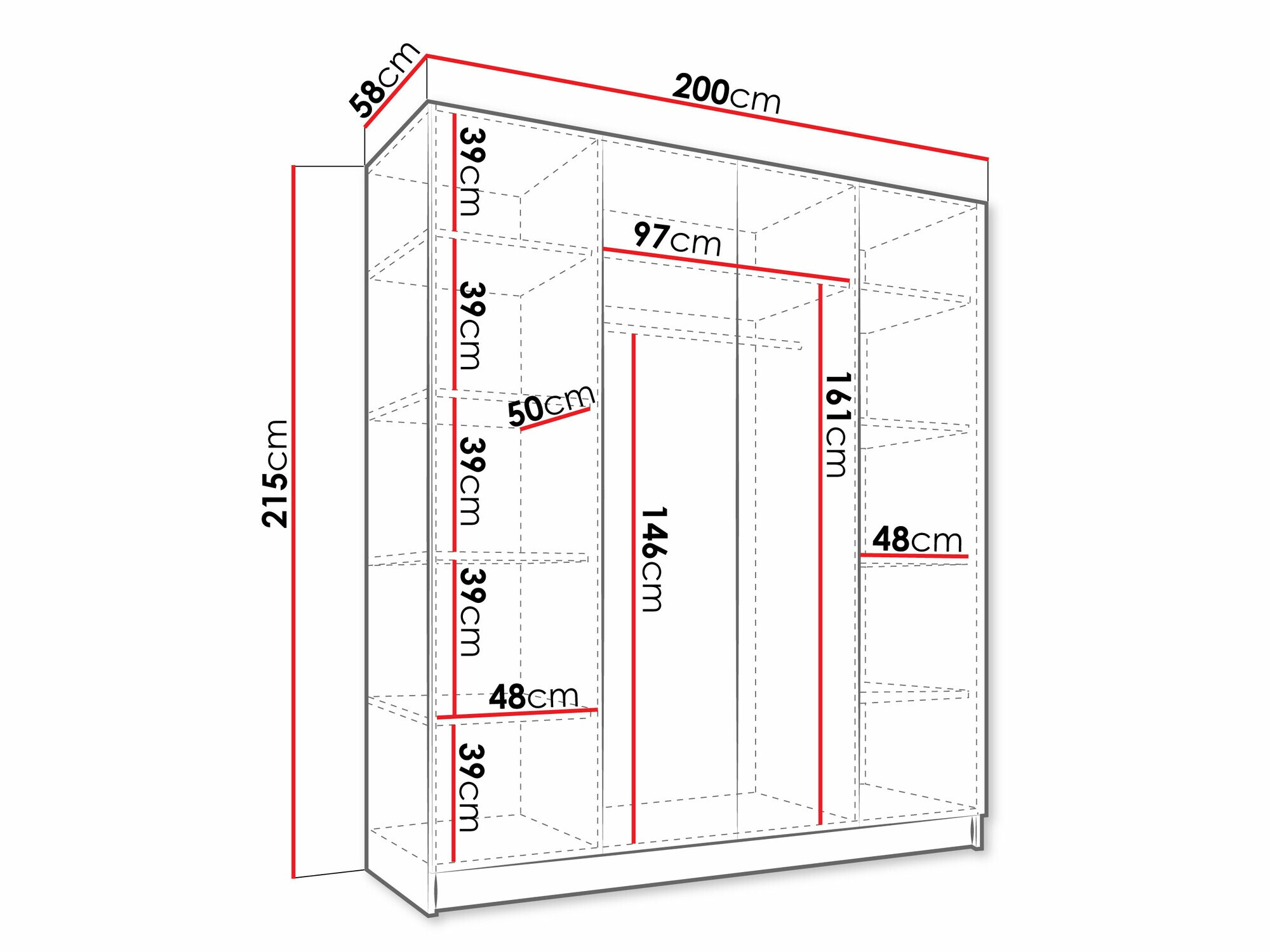Kleiderschrank SD2450
