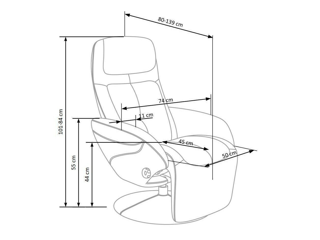 Sessel Liegesessel SD2446