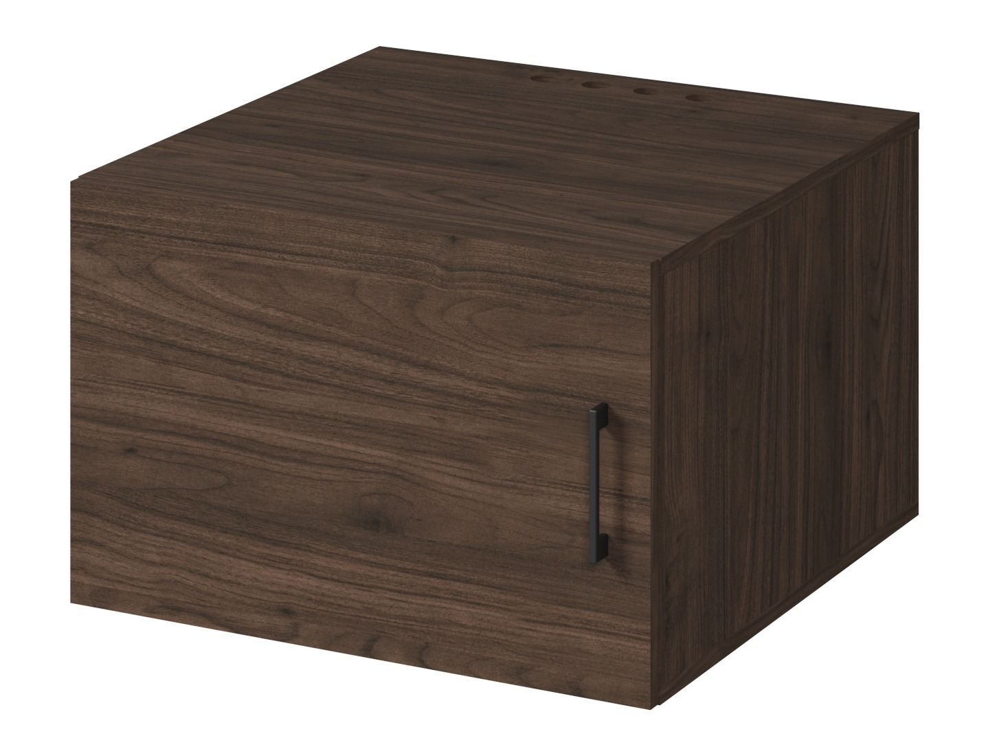 Wandhängeschrank für Badezimmer Novdele 104 (Walnussholzoptik)