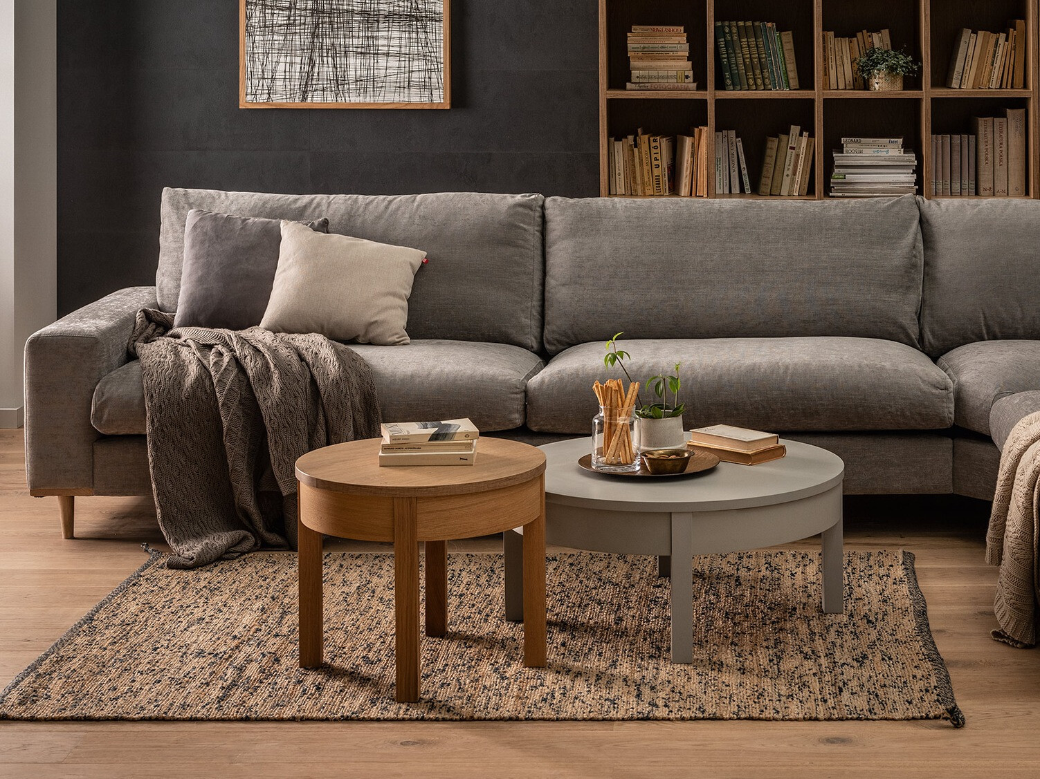 Couchtisch Sosero 102 (Eichenholzoptik)