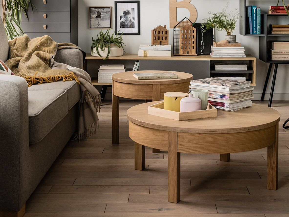 Couchtisch Sosero 104 (Eichenholzoptik)