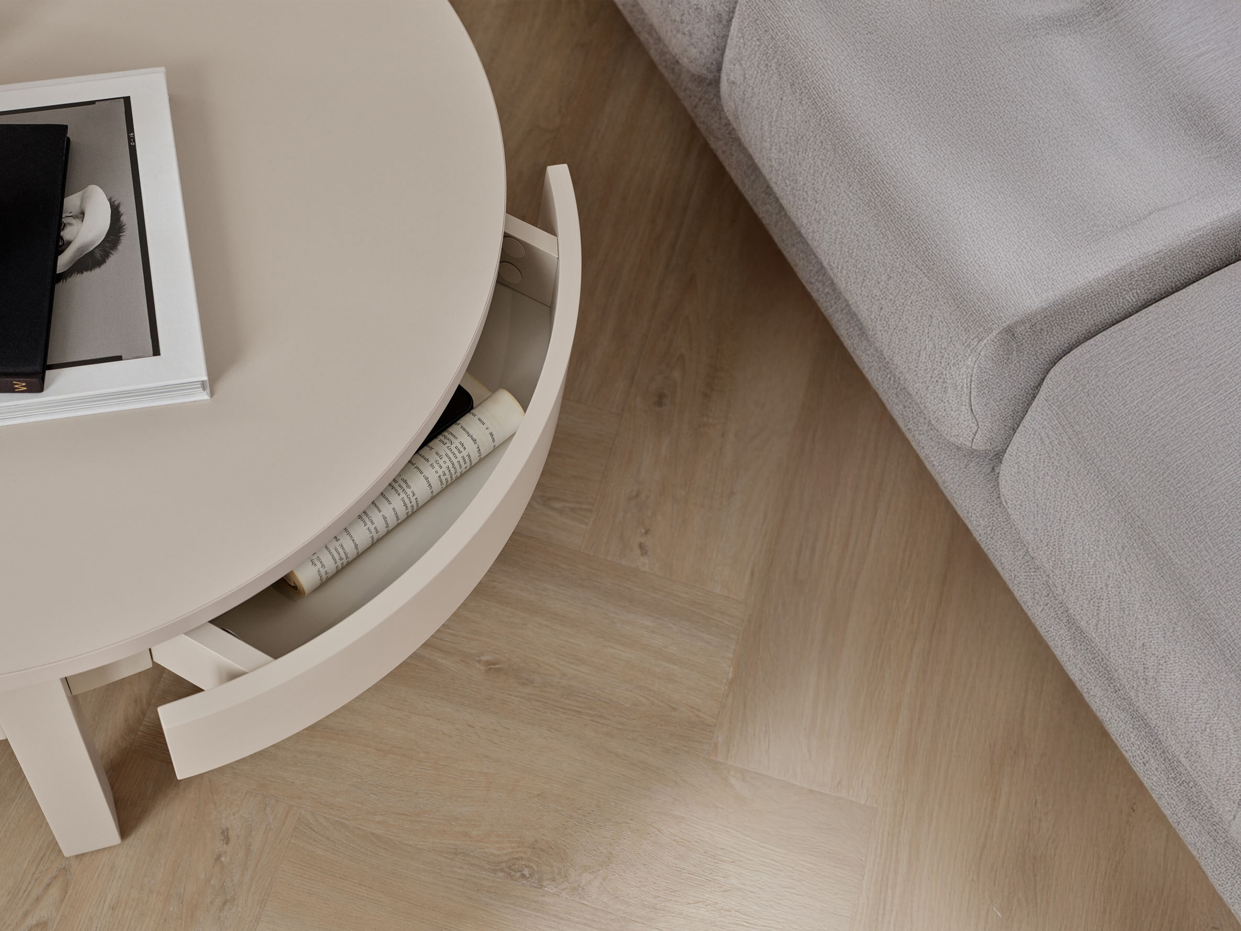 Couchtisch Sosero 104 (Eichenholzoptik)