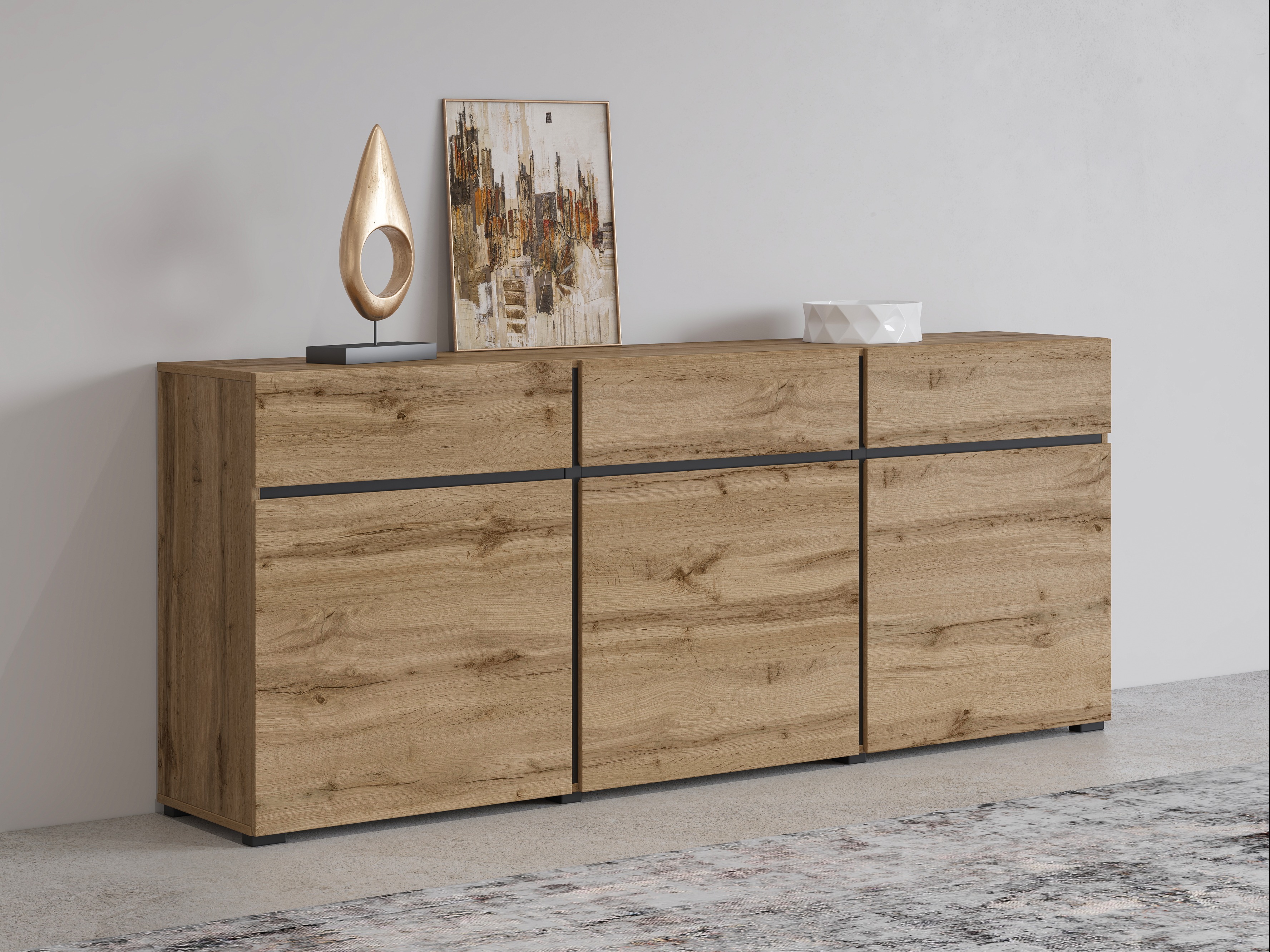 Kommoden Alfere 103 (Wotan Eiche)