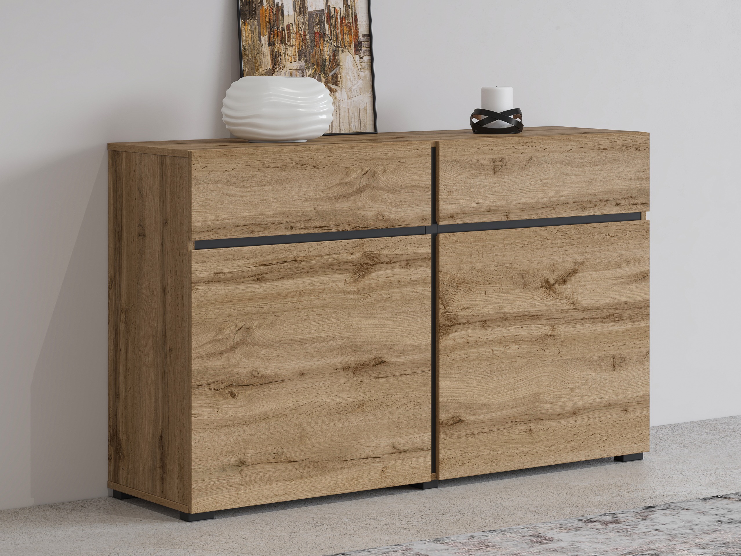 Kommoden Alfere 104 (Wotan Eiche)