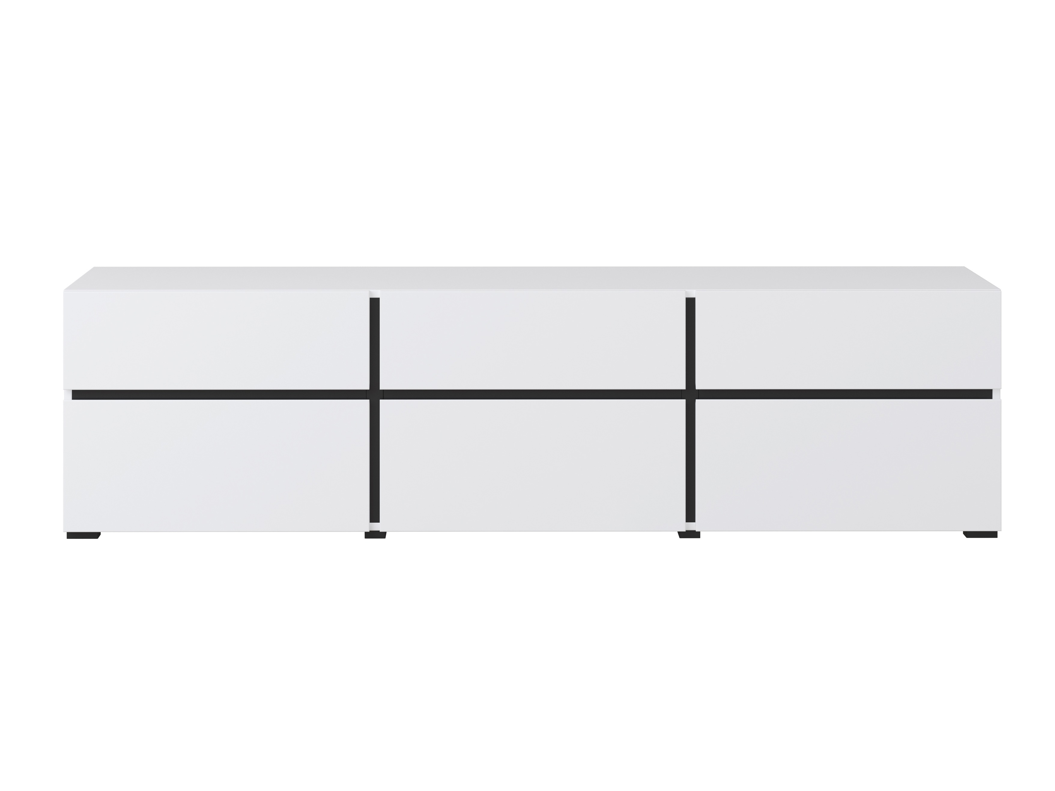 TV-Möbel Alfere 102 (Weiss)