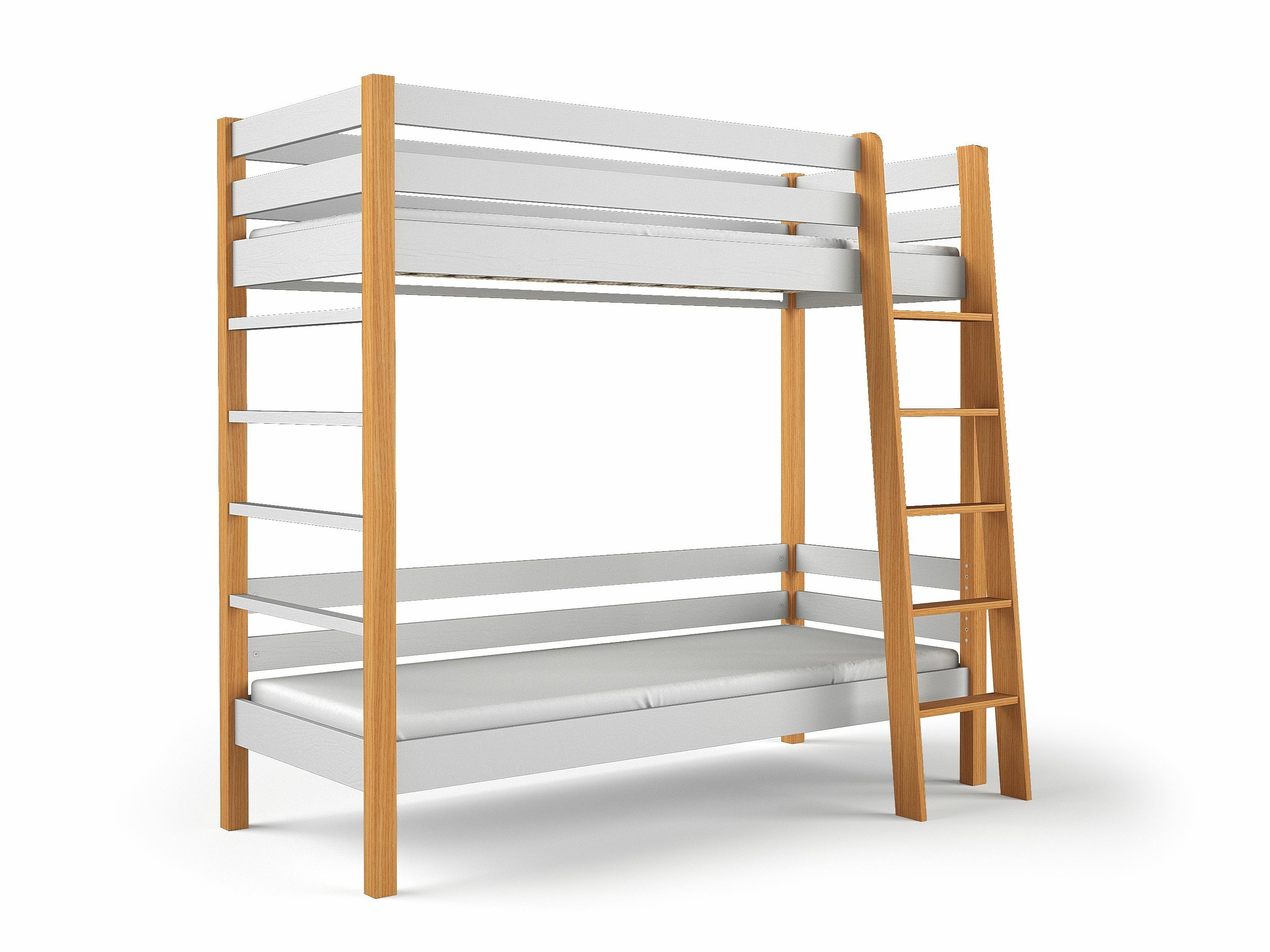 Etagenbett Ogden 174 (Weiss)