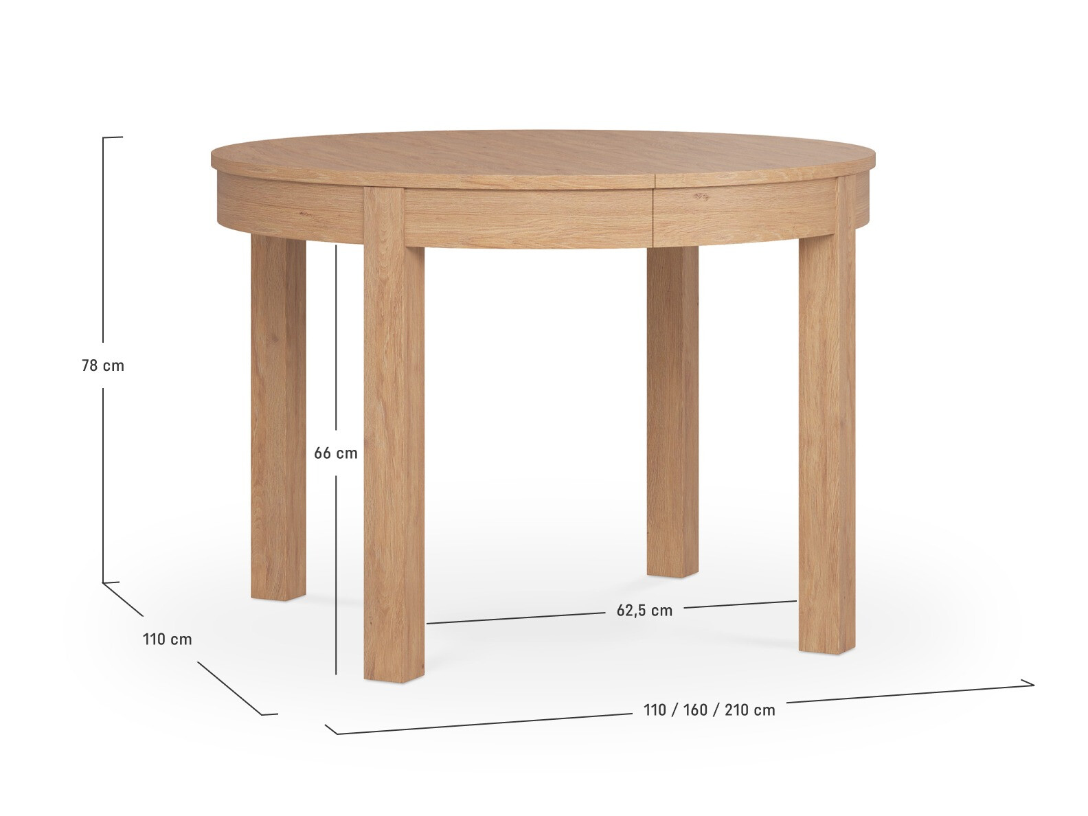 Tisch Sosero 106 (Weiss)