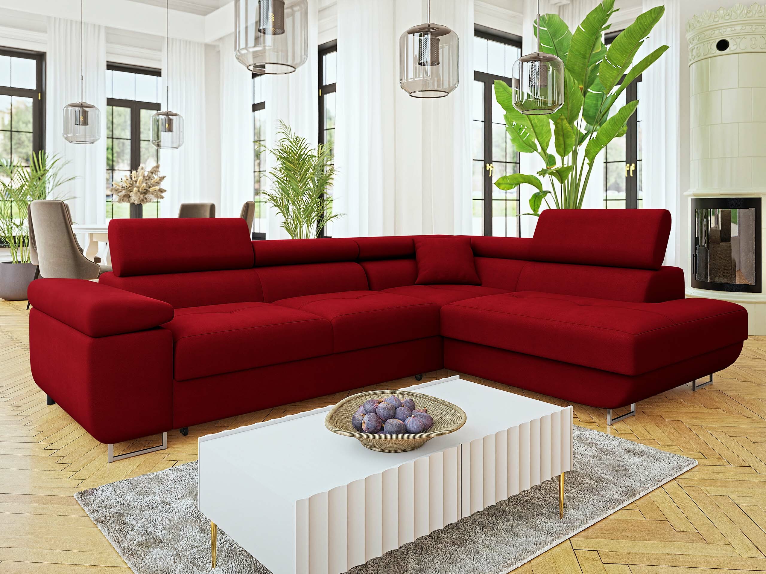 Ecksofa Comfivo Vinetum I (Venus Velvet 2926)