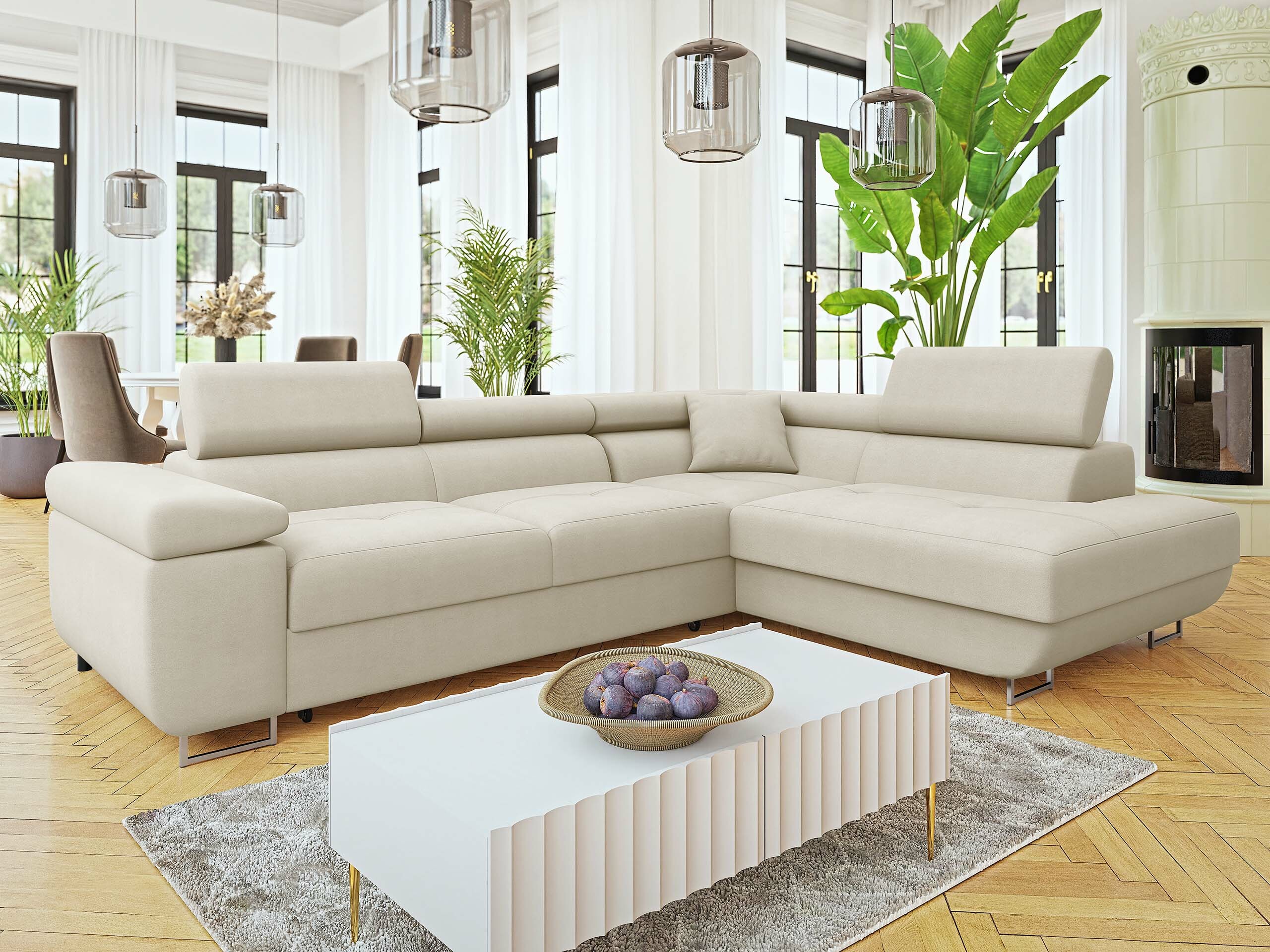 Ecksofa Comfivo Vinetum I (Venus Velvet 2927)