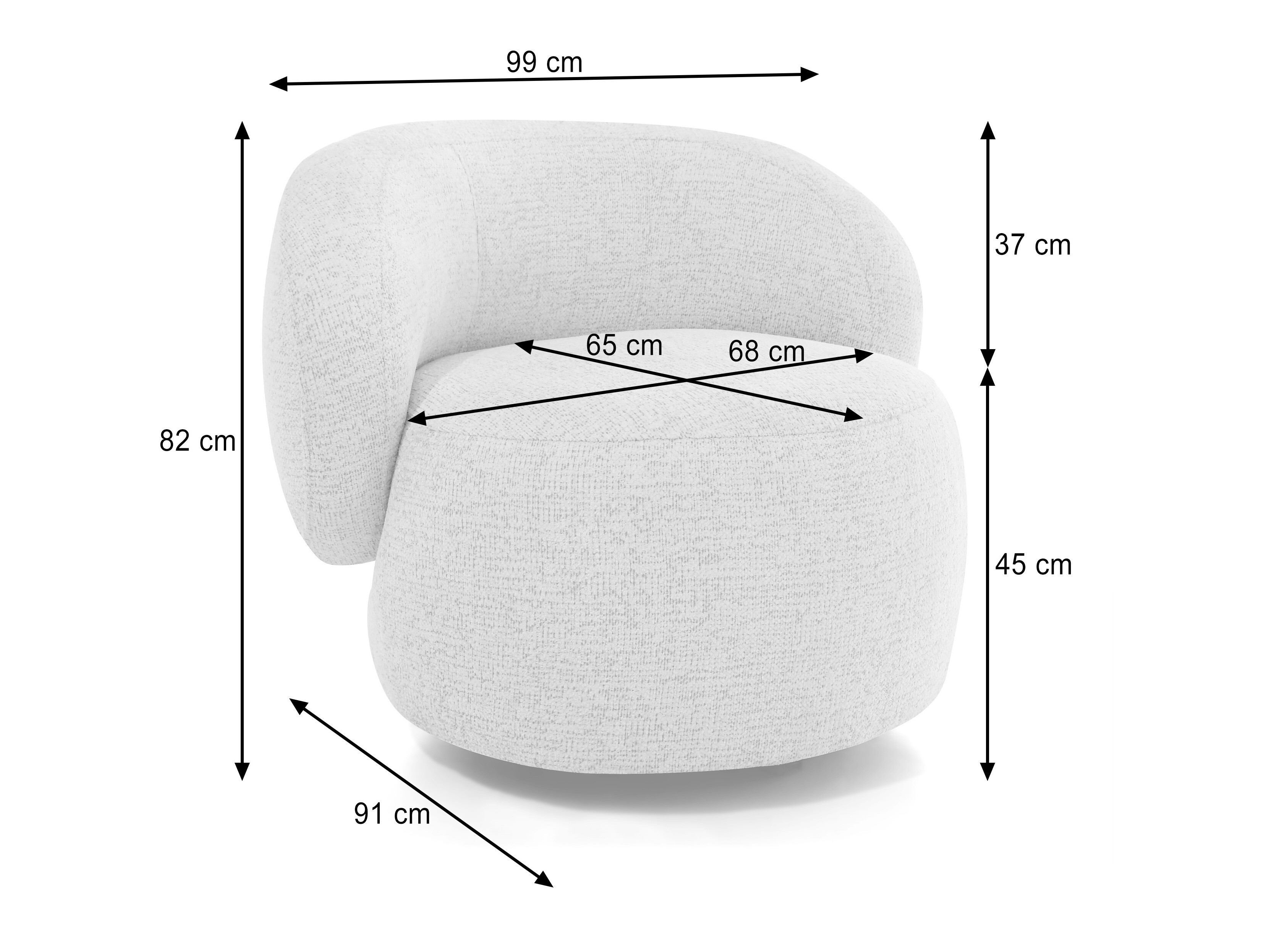 Sessel Margate 139 (Bella 85)