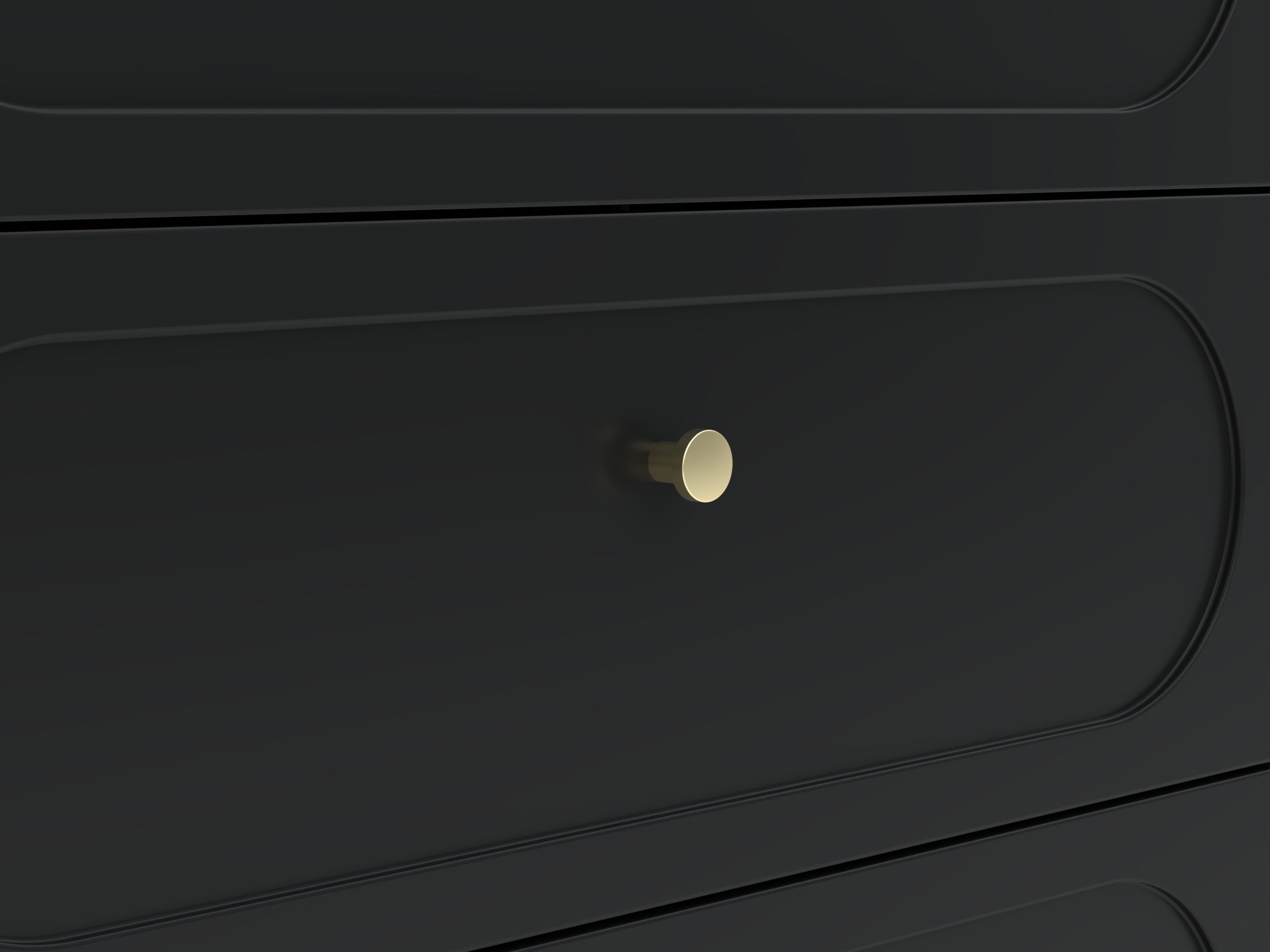 Kommoden Bristol 234 (Schwarz)