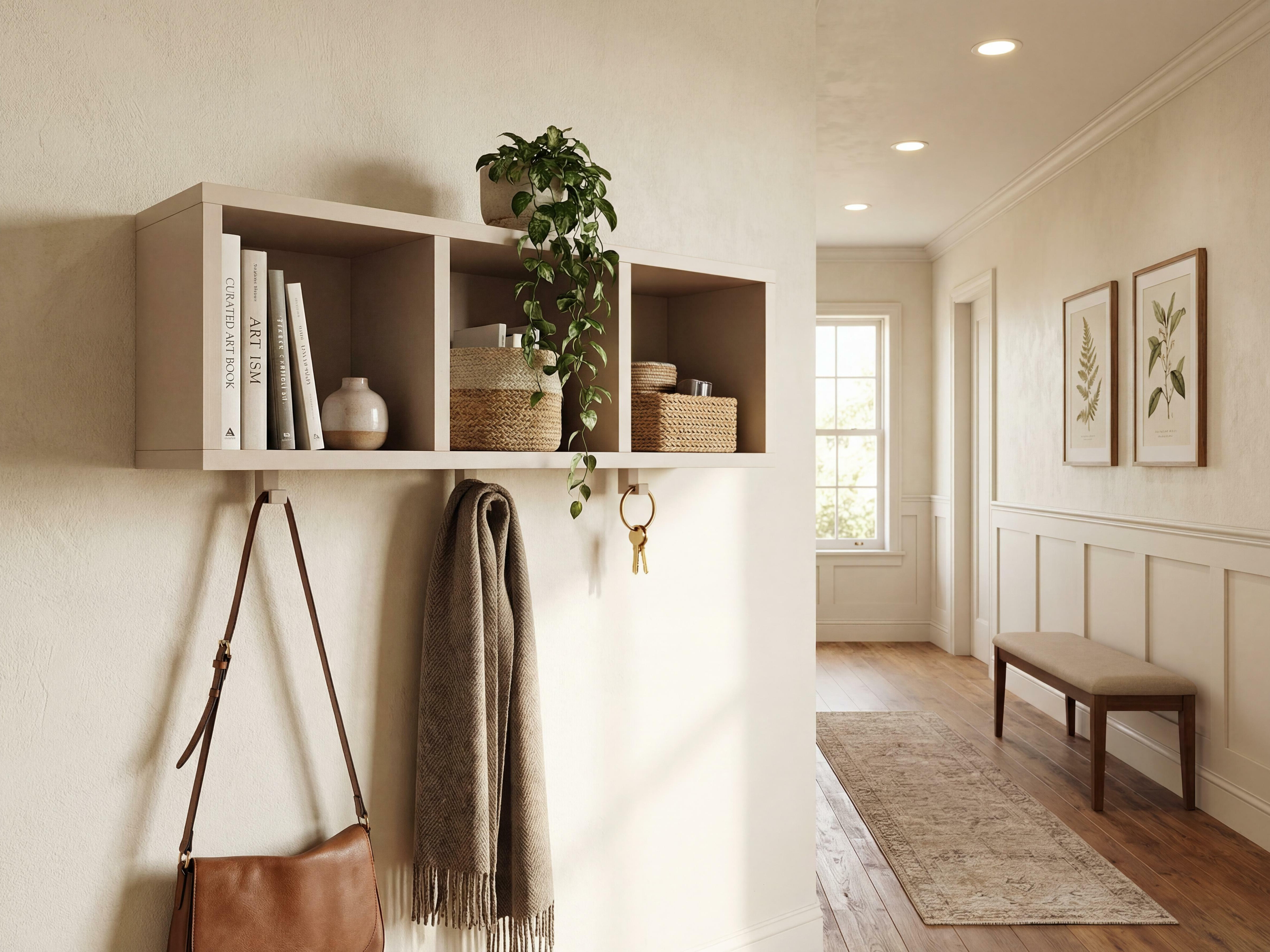 Wandregal Sosero 111 (Beige)
