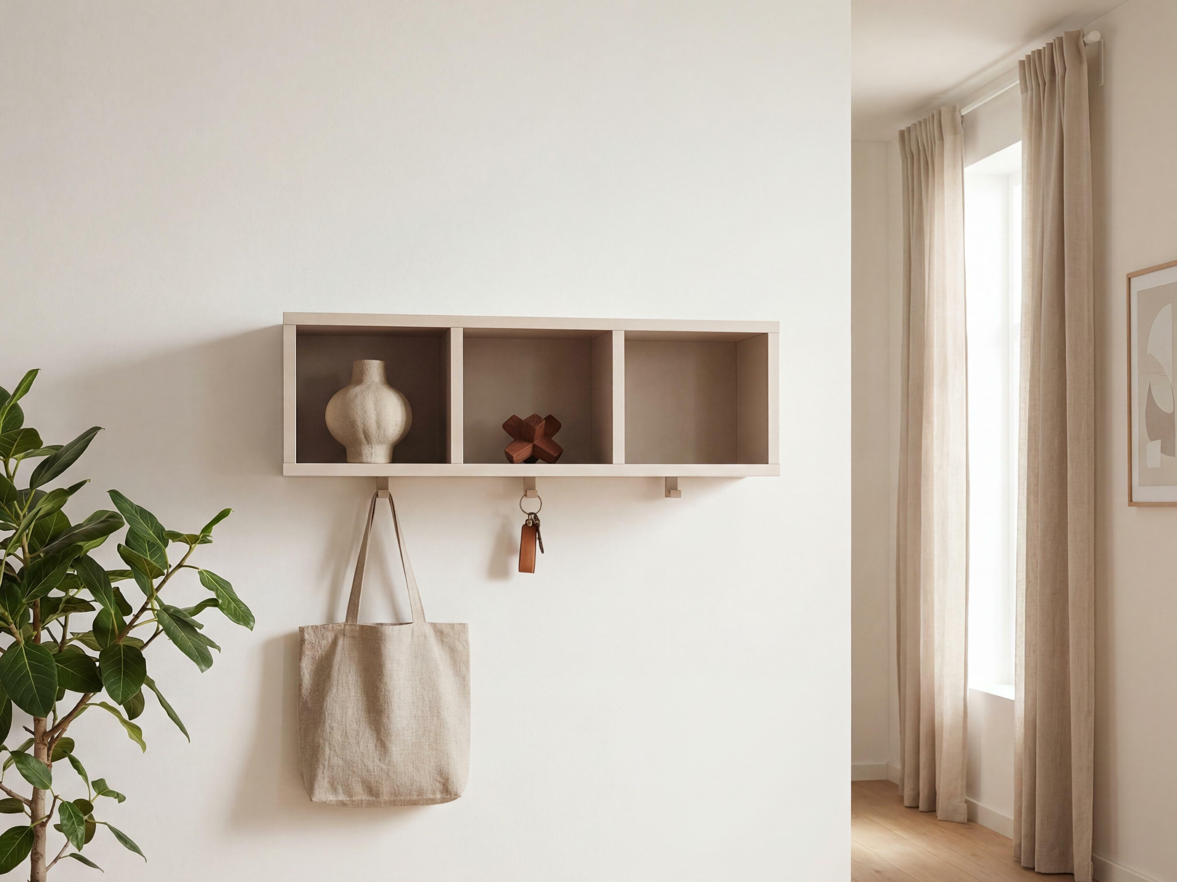 Wandregal Sosero 111 (Beige)
