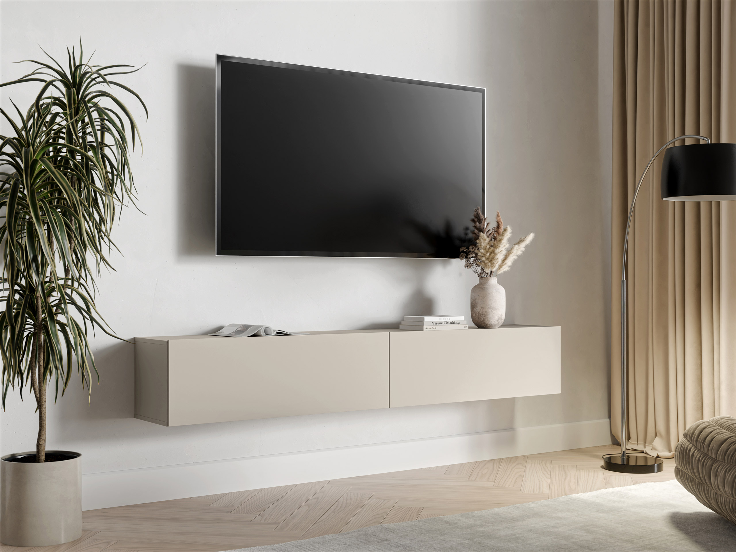 TV-Möbel Donos II (Kaschmir)