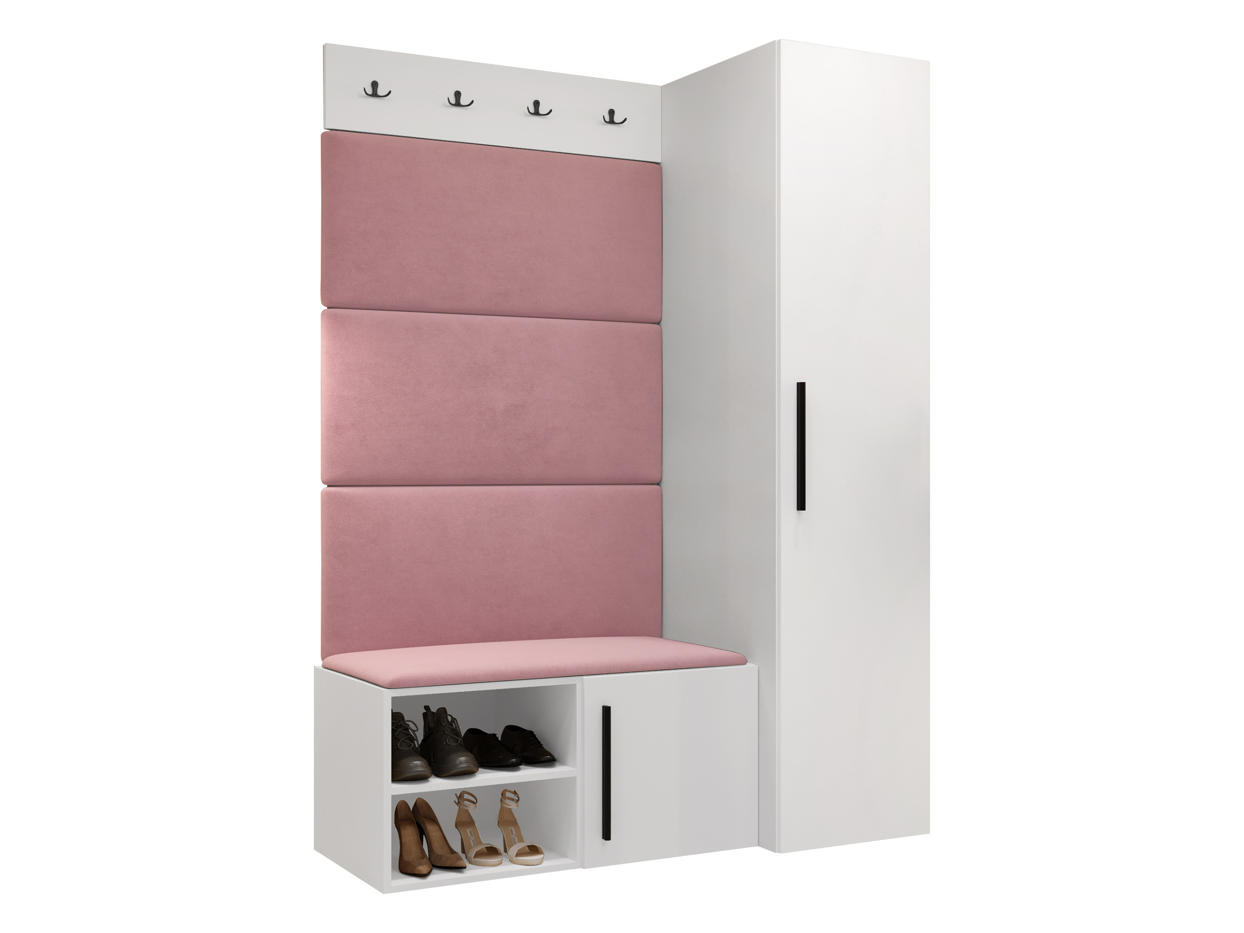 Flurgarnitur Hartford 525 (Weiss)