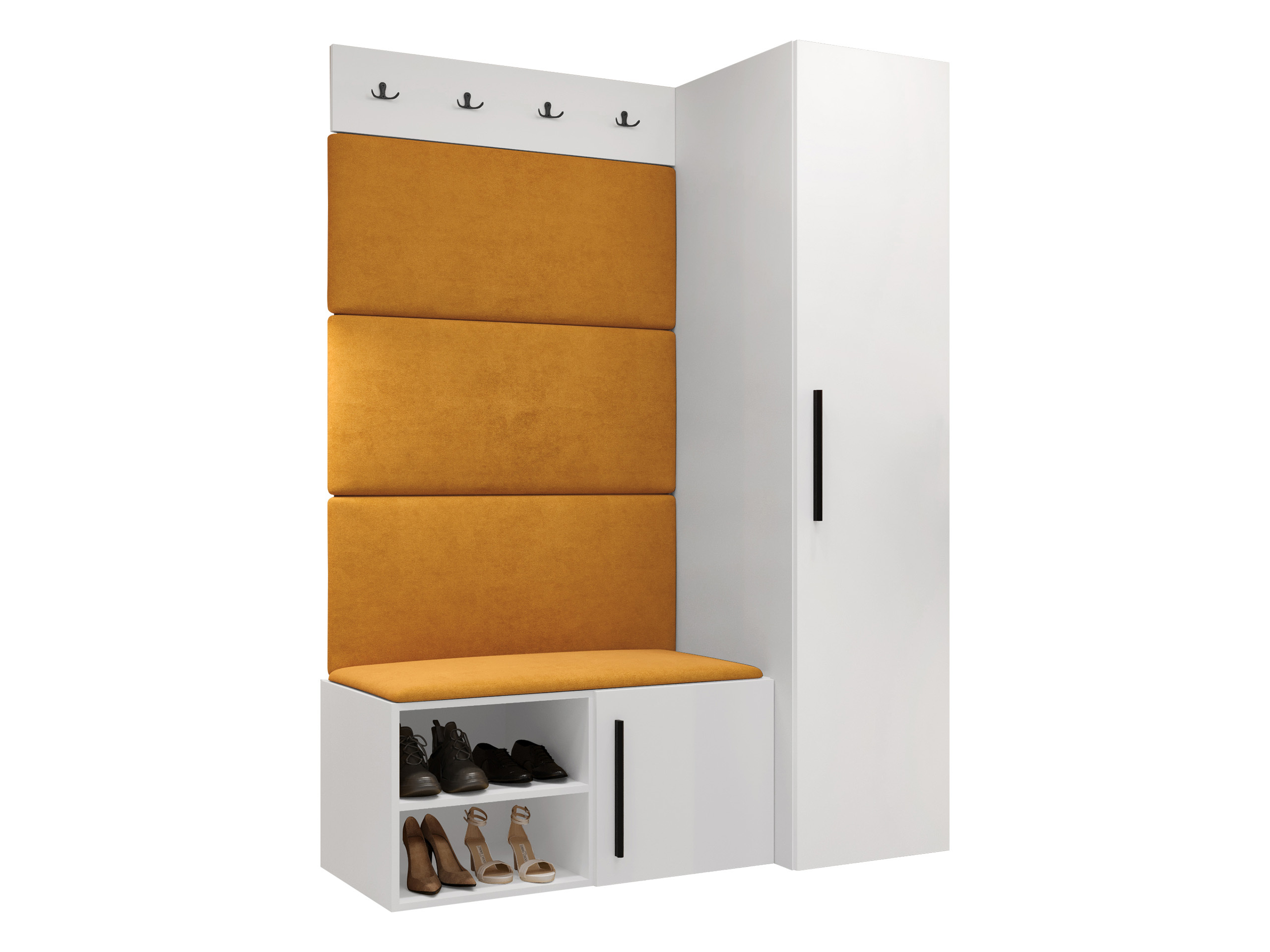 Flurgarnitur Hartford 525 (Weiss)