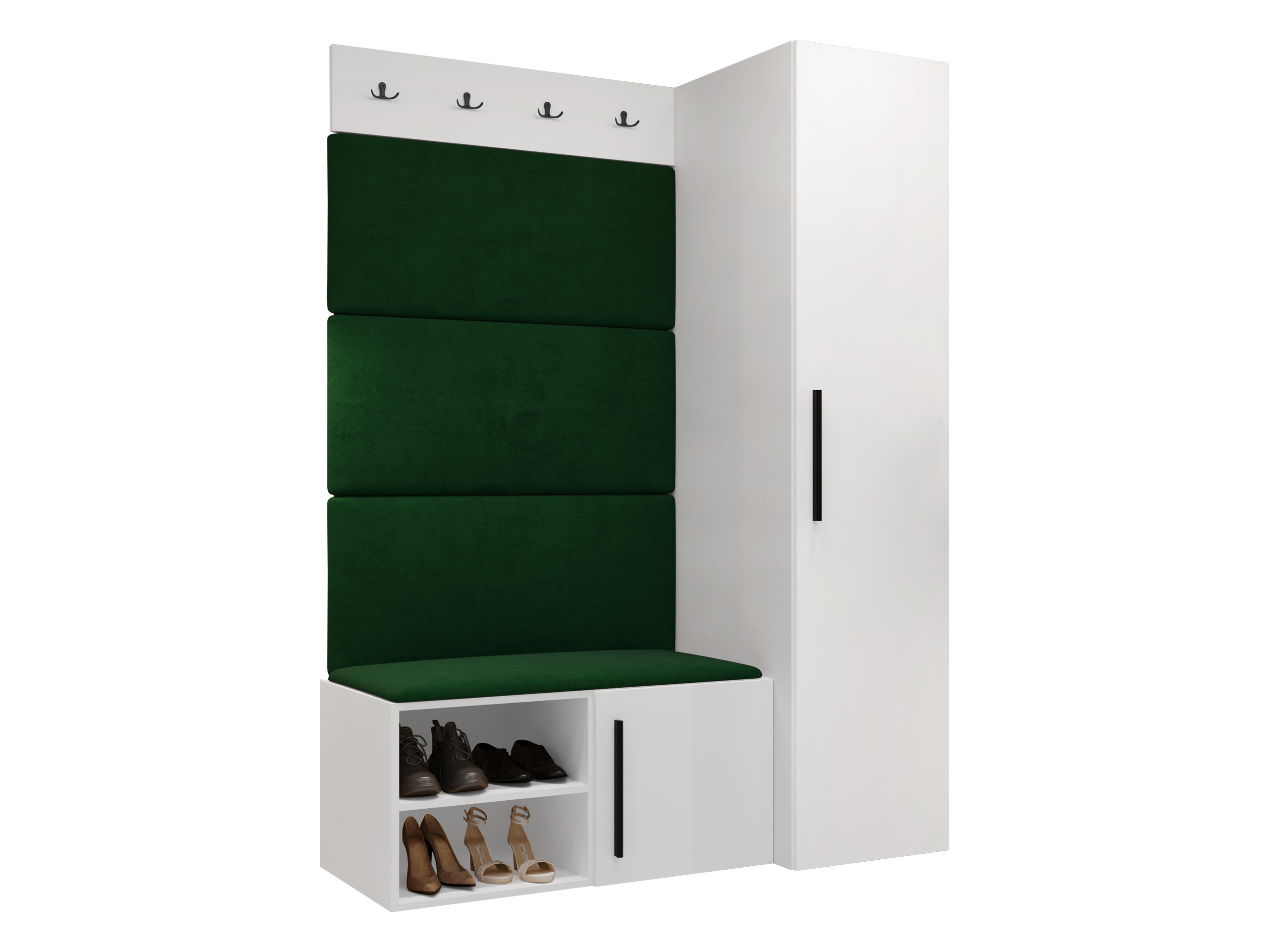 Flurgarnitur Hartford 525 (Weiss)