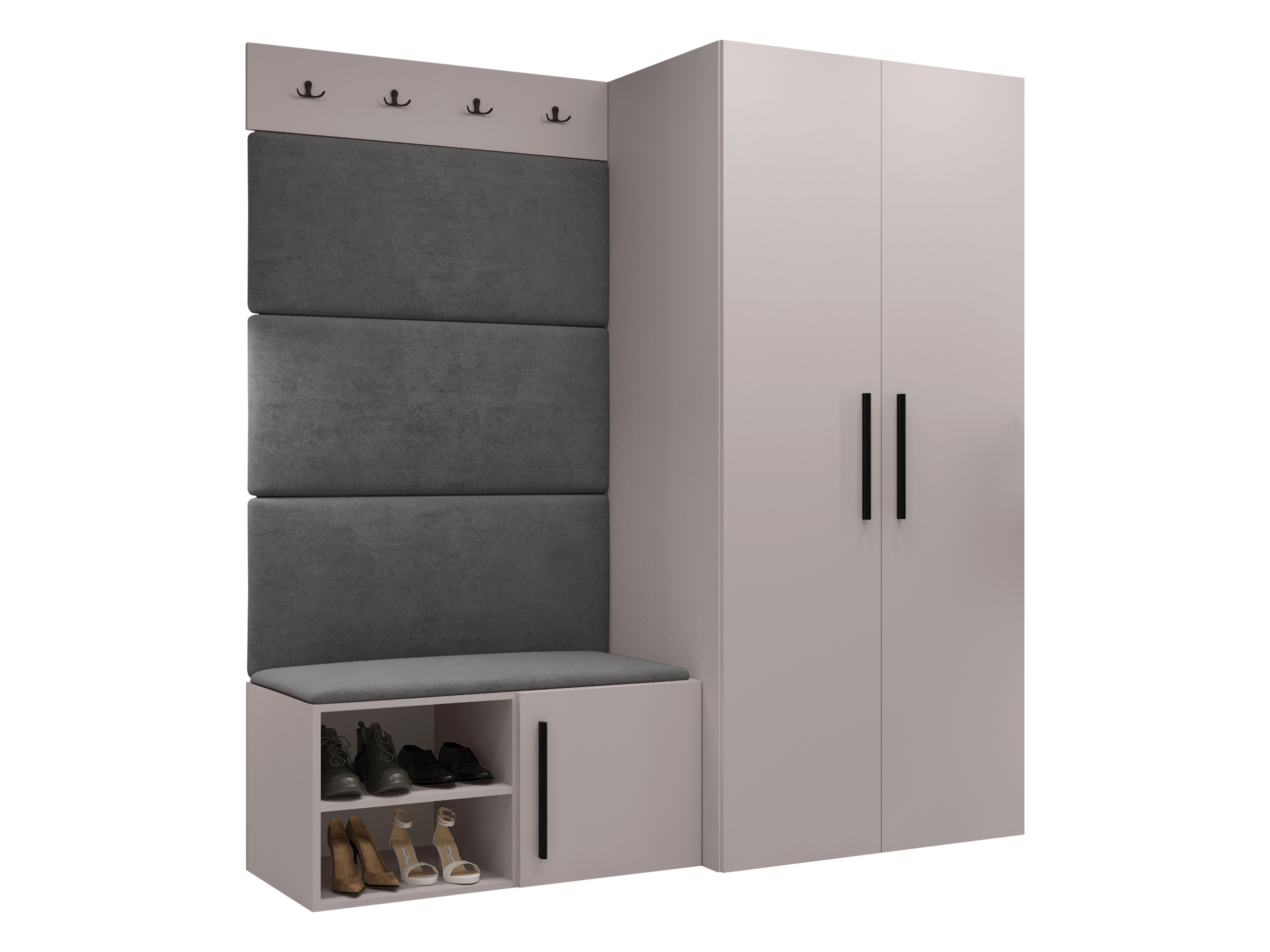 Flurgarnitur Hartford 526 (Kaschmir)