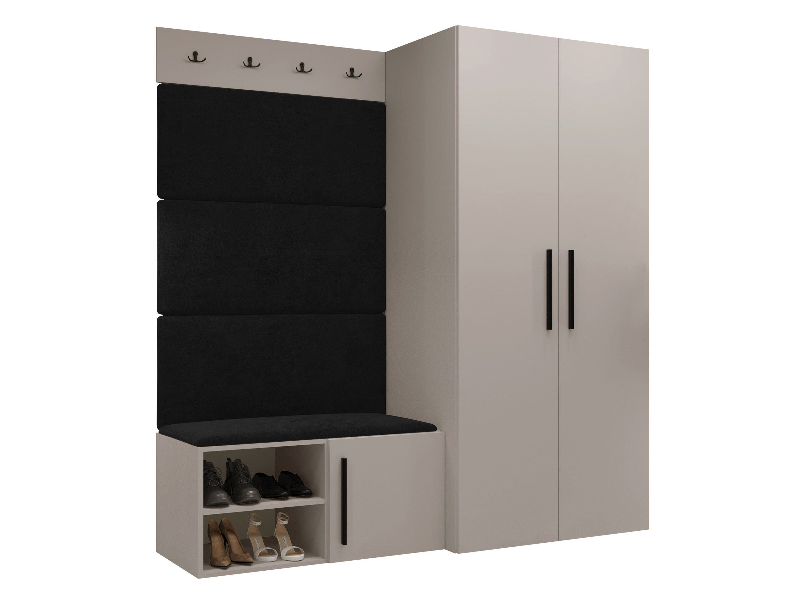 Flurgarnitur Hartford 526 (Kaschmir)