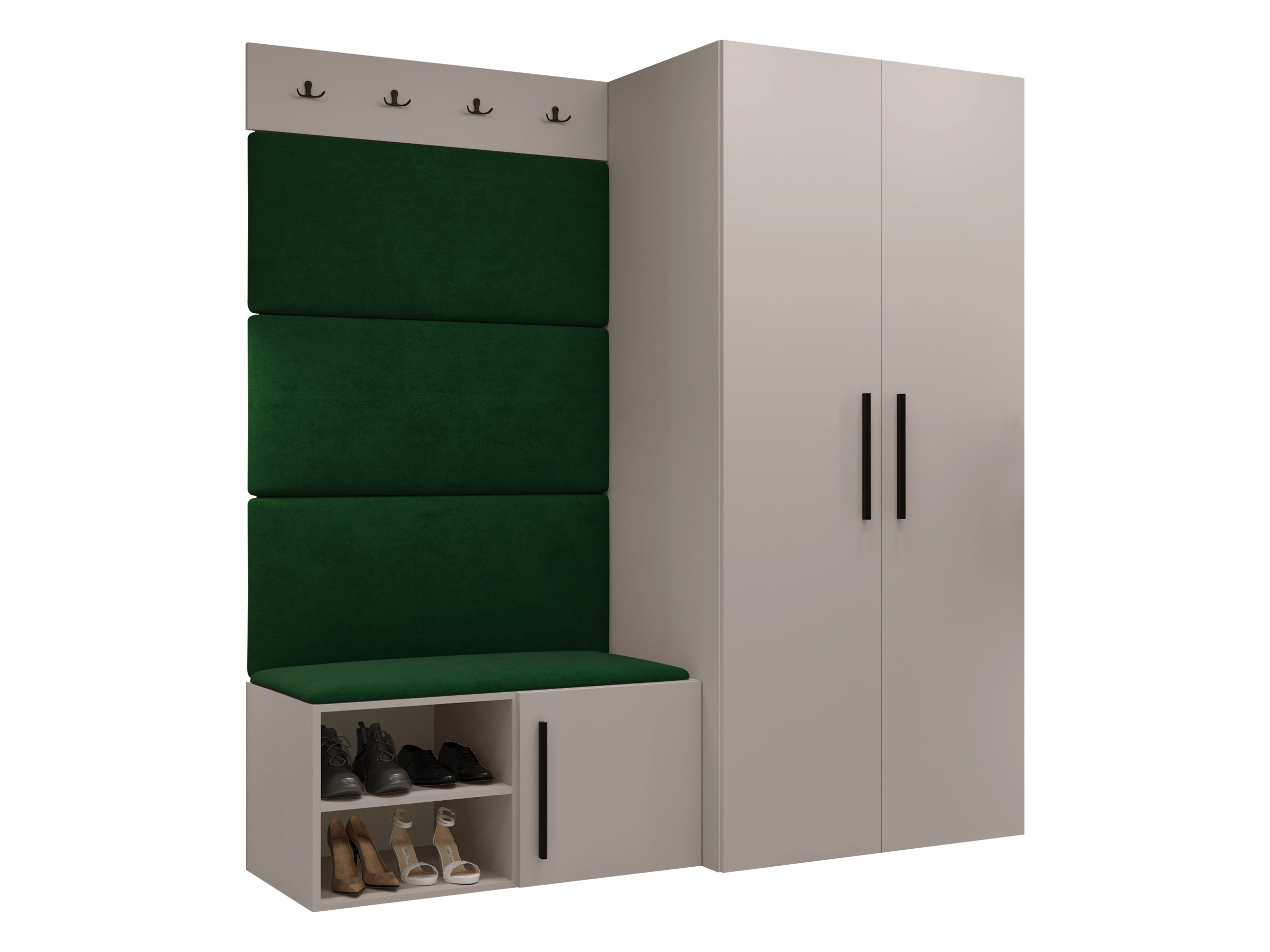 Flurgarnitur Hartford 526 (Kaschmir)